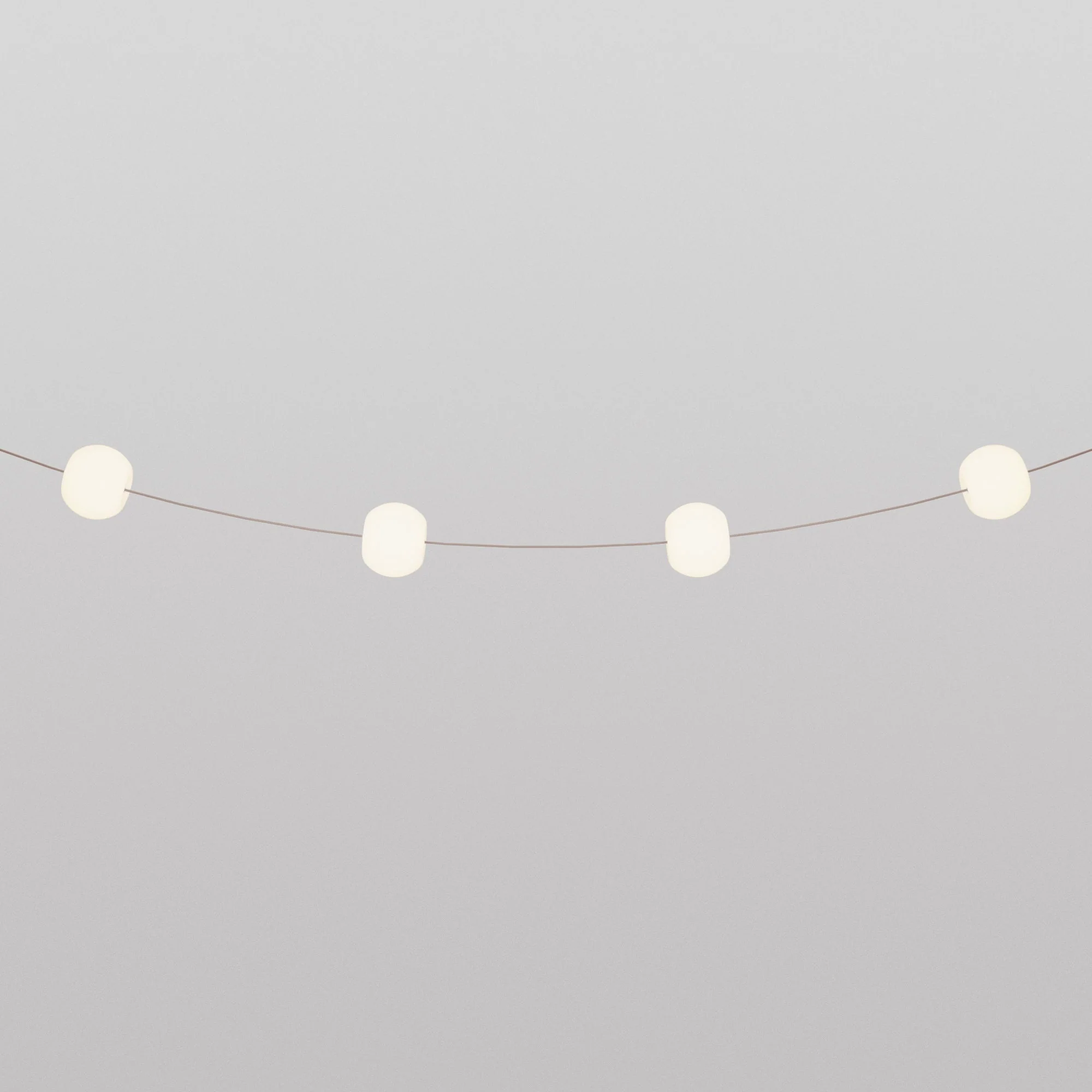 Guirlande lumineuse 4 points de lumière pour extérieur IP67 Desert Brown avec Fiche UK - Marina4 Cherry