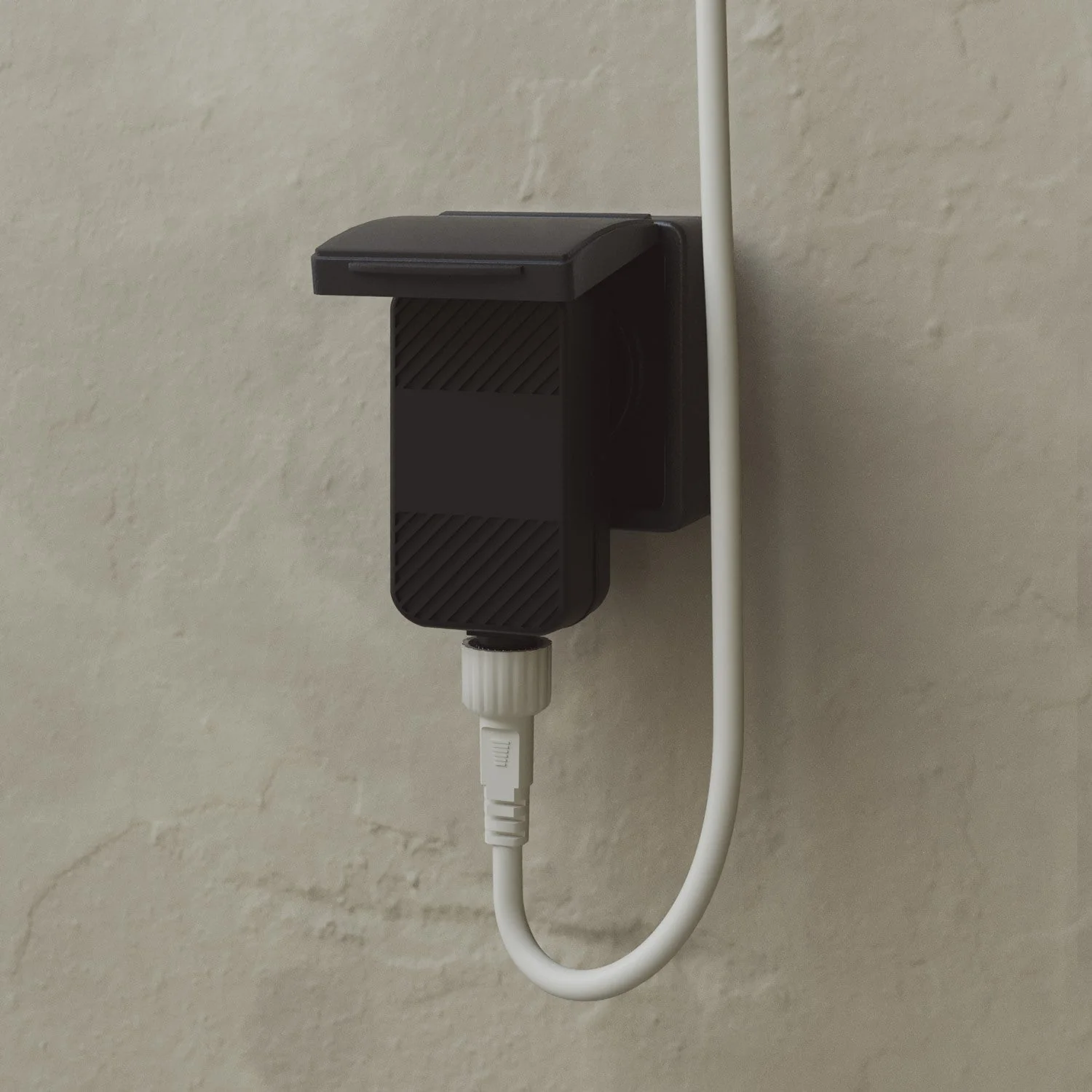 Guirlande extérieure 6 lumières pour zones humides Blanc Sable, alimentation avec fiche US - Marina6 Cherry - Image 6