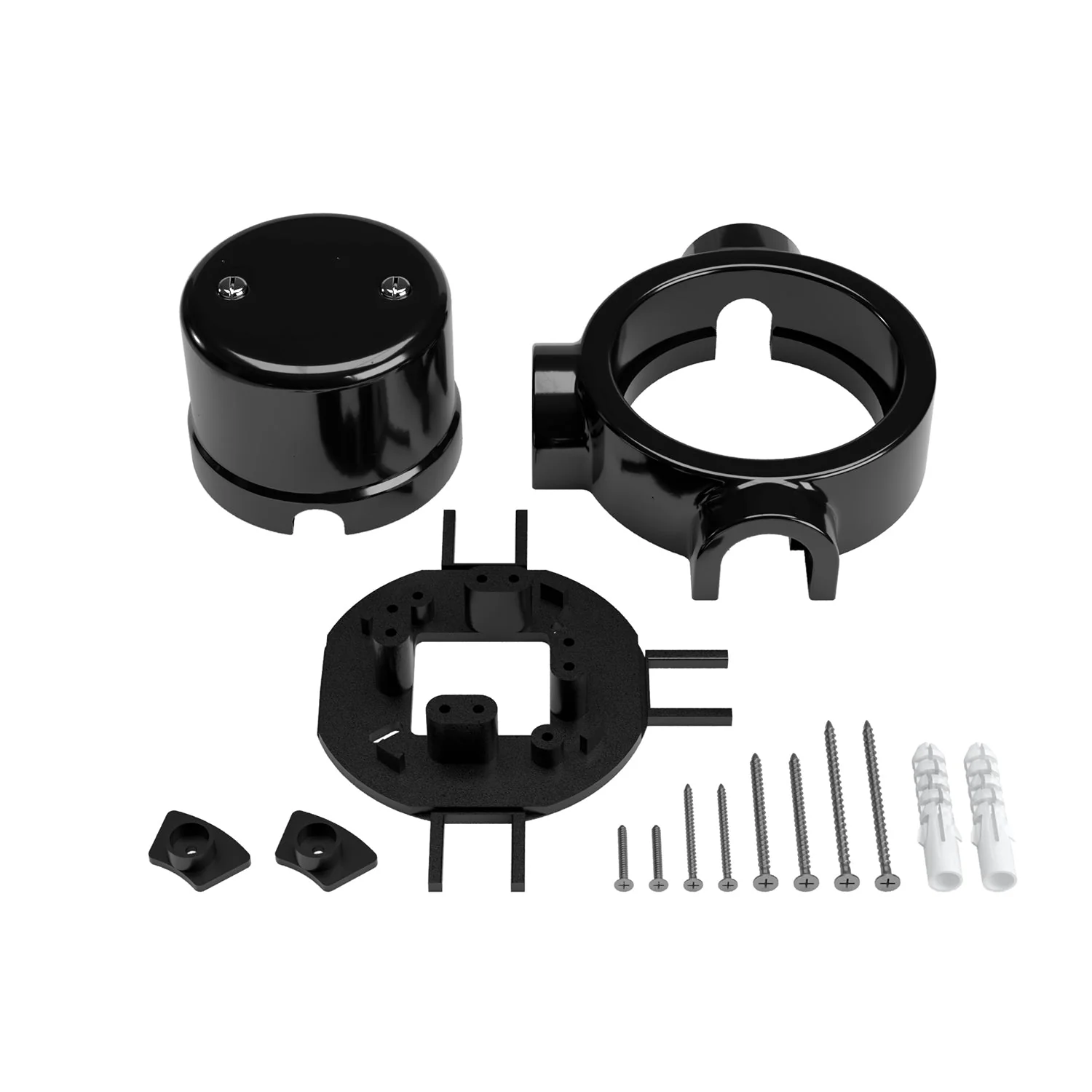 Kit boîte de dérivation et base pour Creative-Tubes en porcelaine - Noir - Image 24