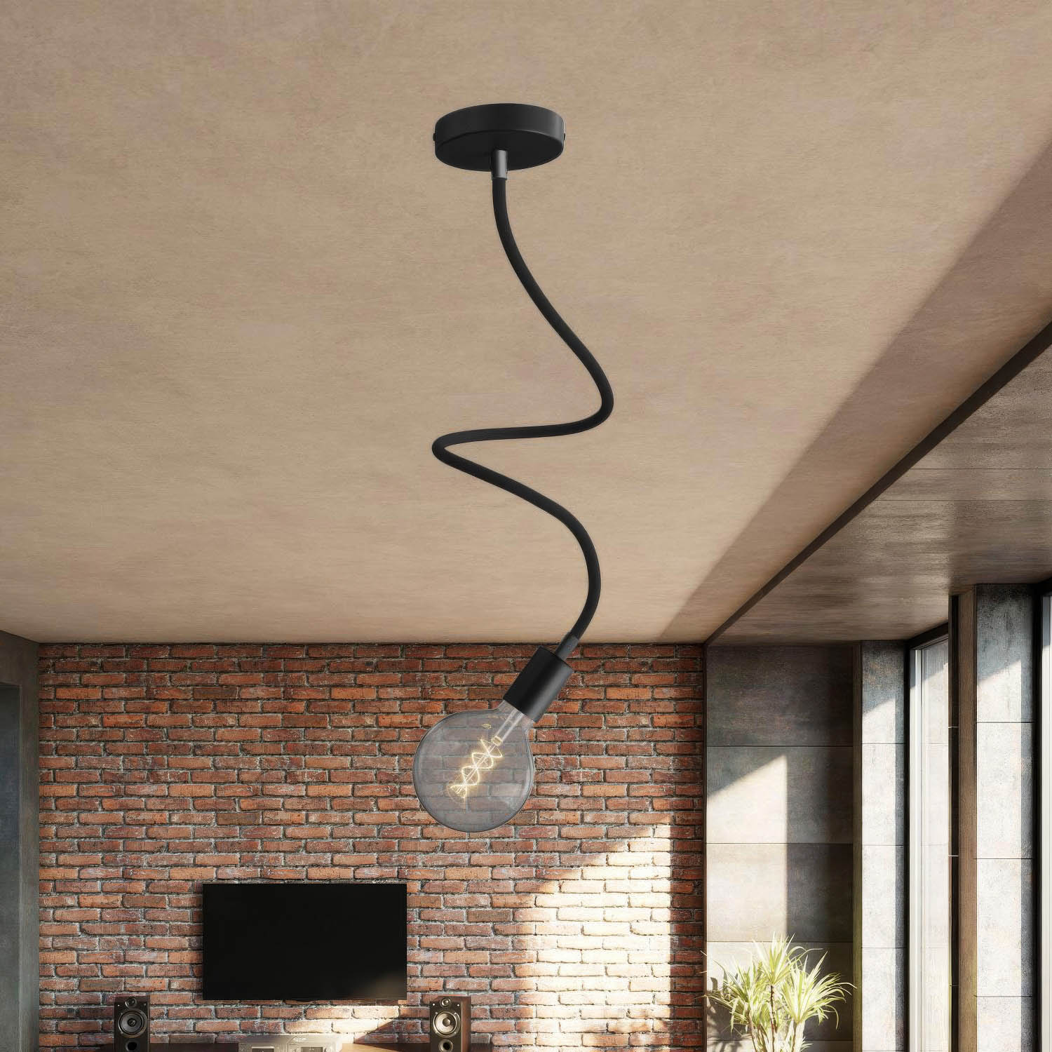 Kit Creative Flex tube flexible d’extension recouvert de tissu RM04 Noir avec embouts métalliques - Image 18
