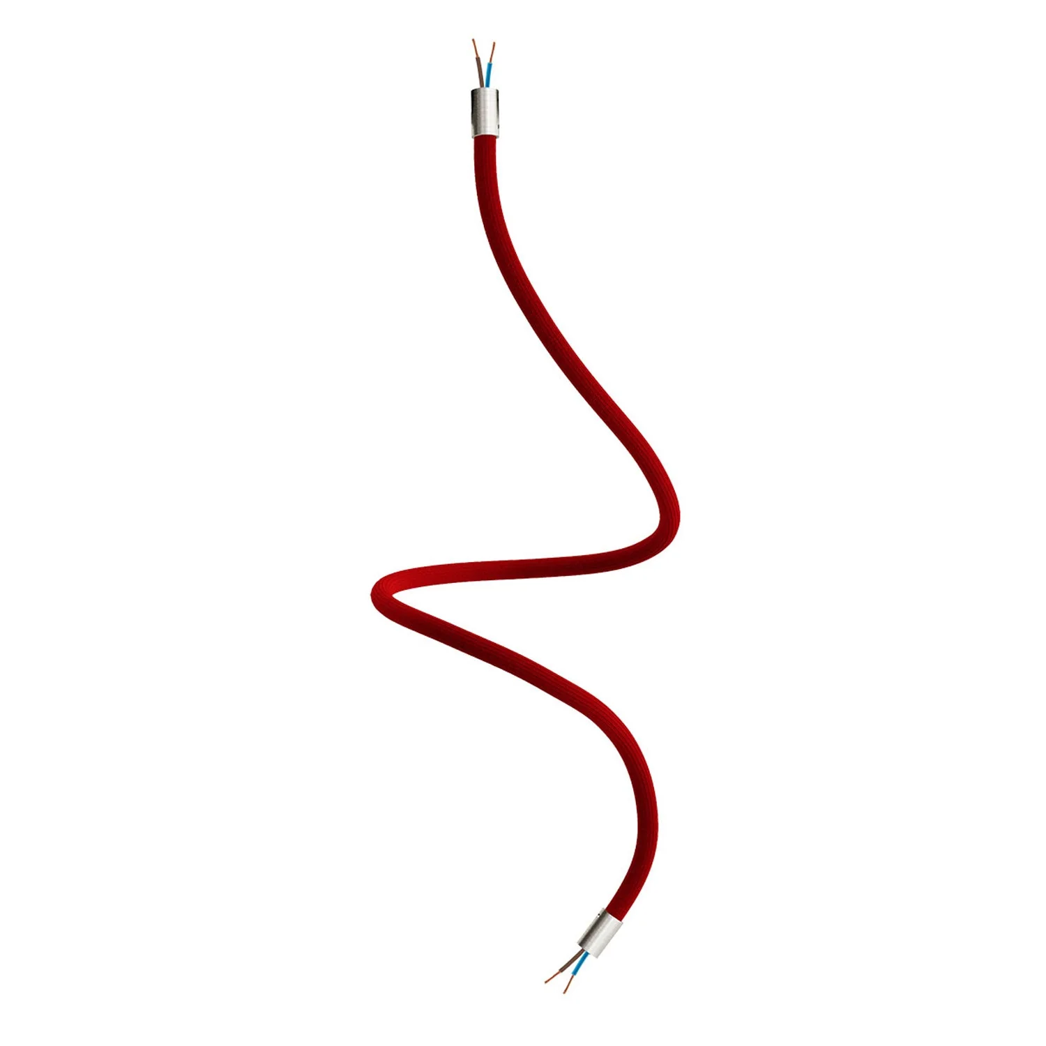 Kit Creative Flex tube flexible d’extension recouvert de tissu RM09 Rouge avec embouts métalliques - Image 24