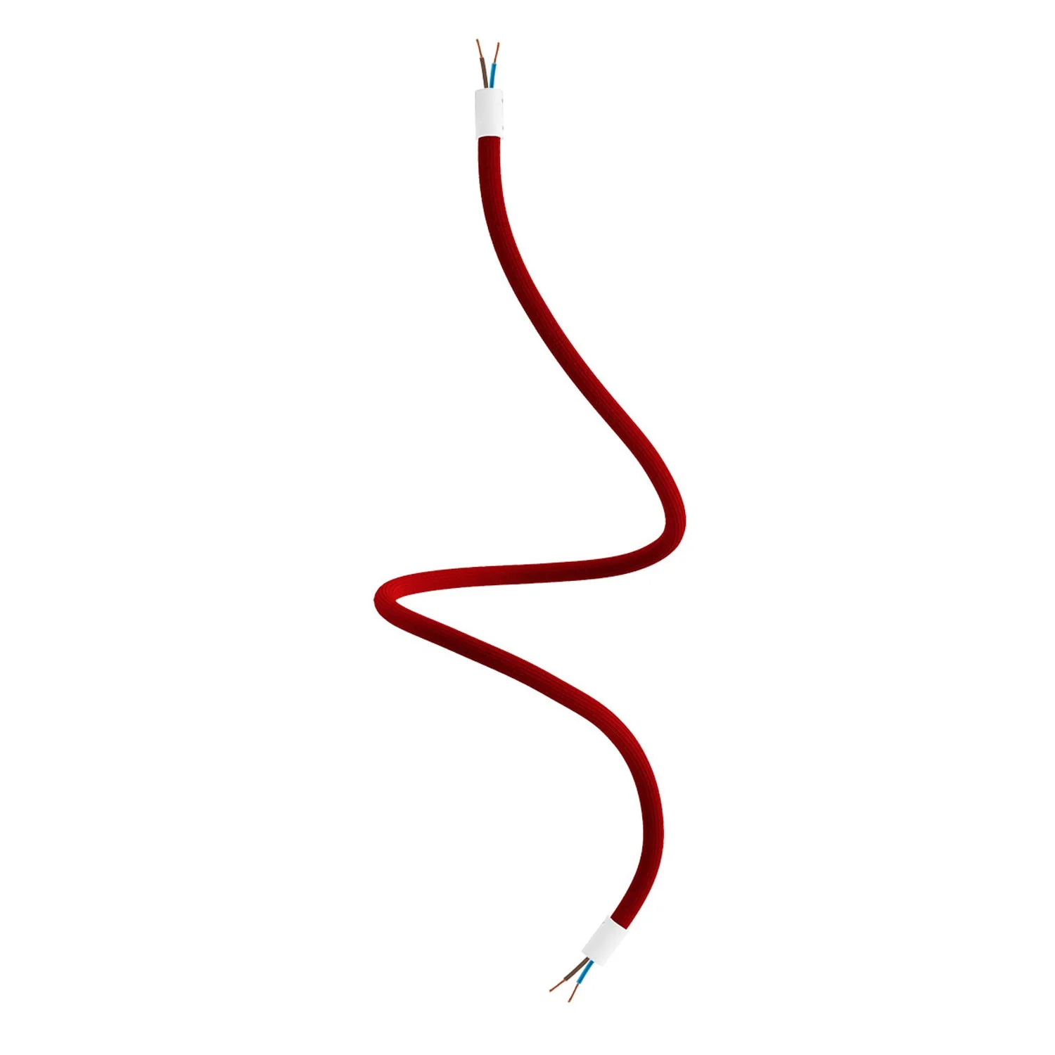 Kit Creative Flex tube flexible d’extension recouvert de tissu RM09 Rouge avec embouts métalliques - Image 9