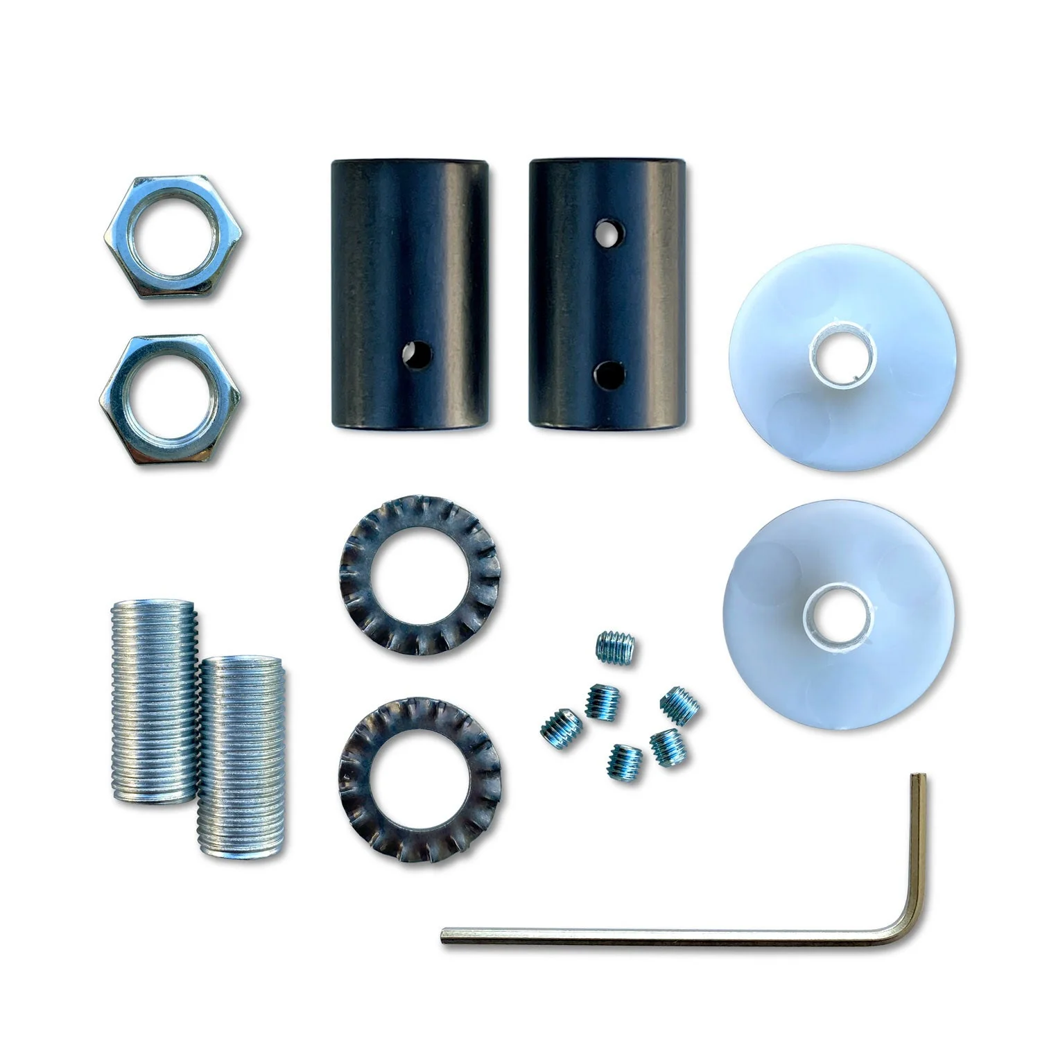 Kit Creative Flex tube flexible d’extension gainé de tissu RZ30 Noir Fer avec embouts métalliques - Image 14