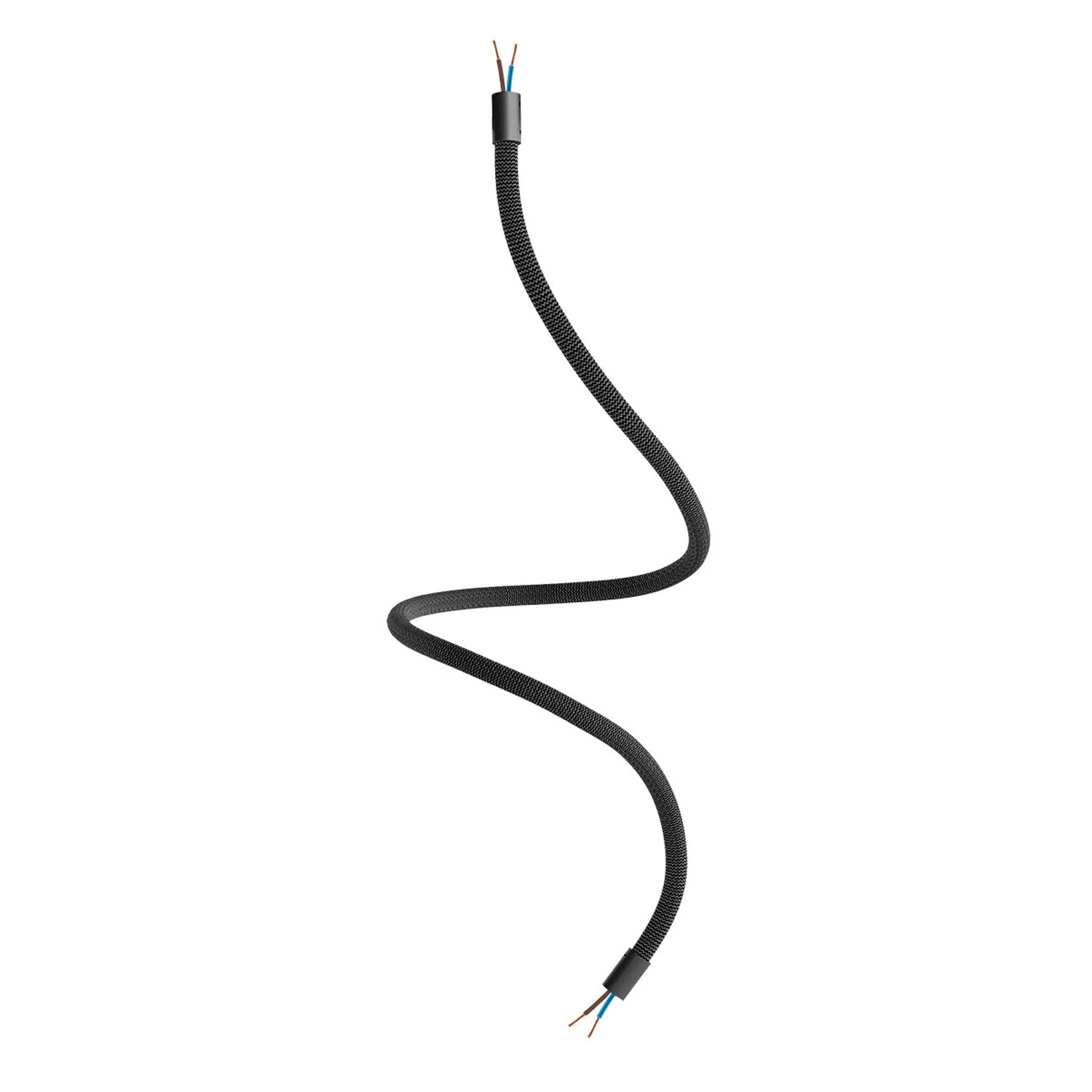 Kit Creative Flex tube flexible d’extension gainé de tissu RZ30 Noir Fer avec embouts métalliques - Image 17