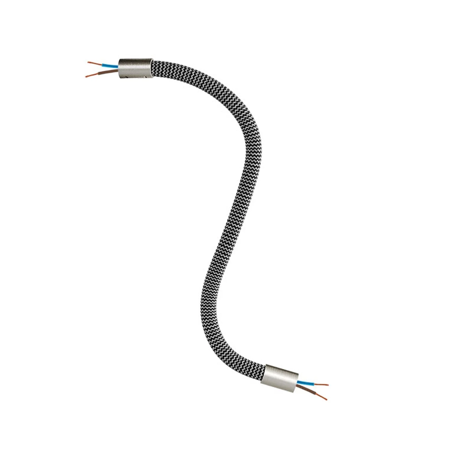 Kit Creative Flex tube flexible d’extension gainé de tissu RZ30 Noir Fer avec embouts métalliques - Image 19