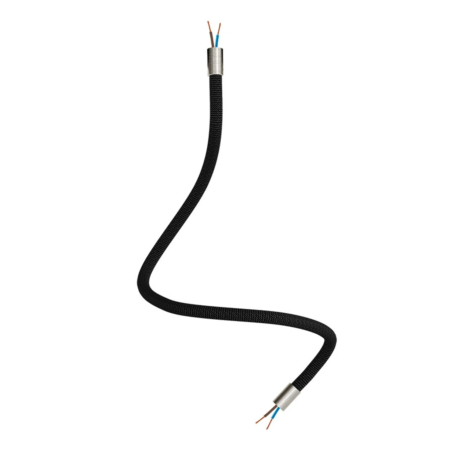 Kit Creative Flex tube flexible d’extension gainé de tissu RZ30 Noir Fer avec embouts métalliques - Image 22