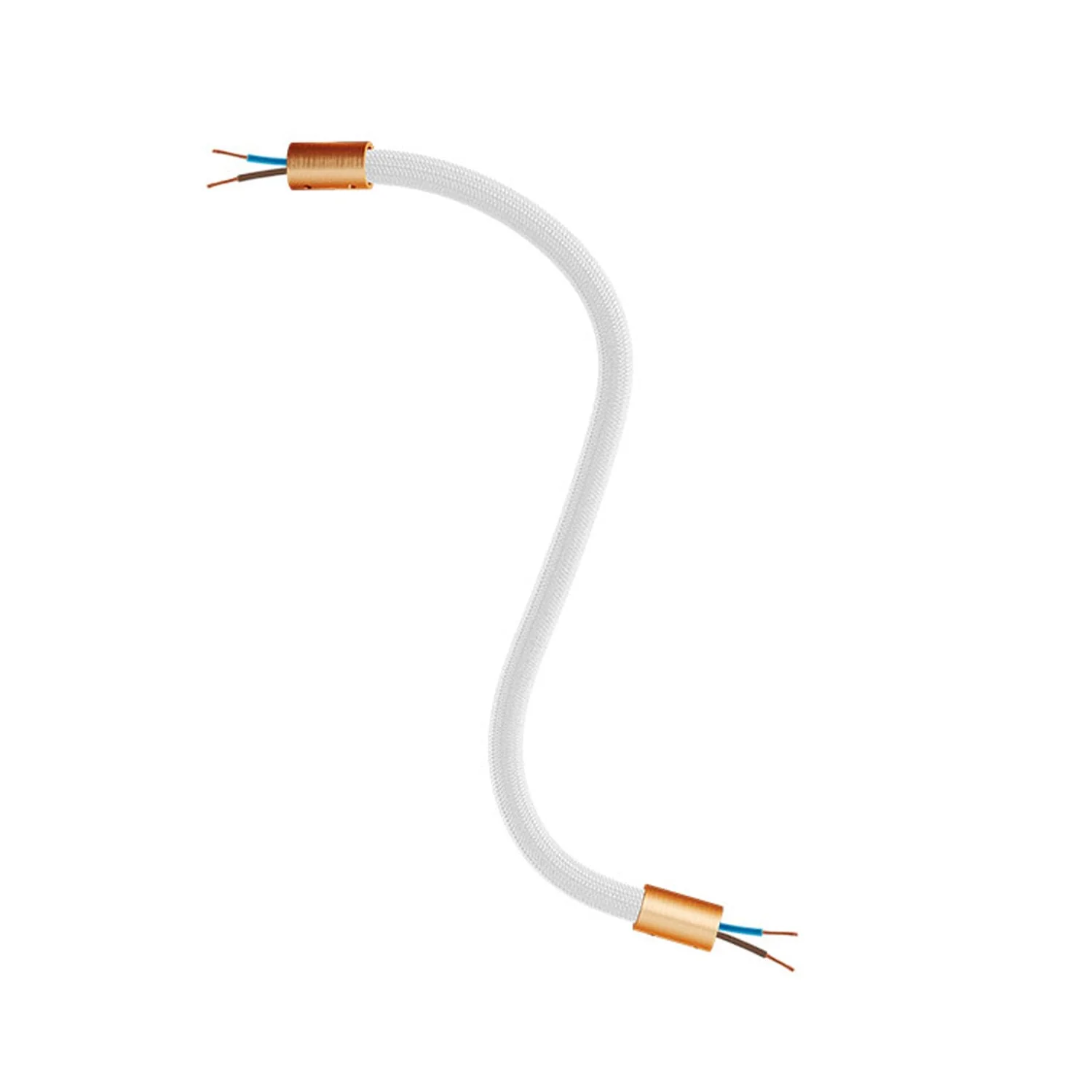 Kit Creative Flex tube flexible d’extension recouvert de tissu RM02 Argent avec embouts métalliques - Image 26