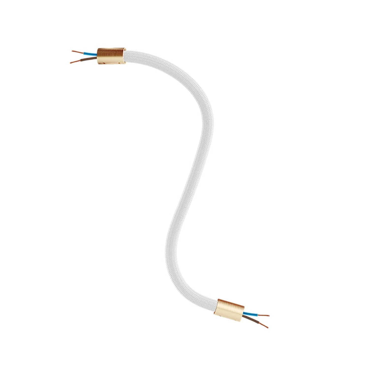 Kit Creative Flex tube flexible d’extension recouvert de tissu RM02 Argent avec embouts métalliques - Image 33