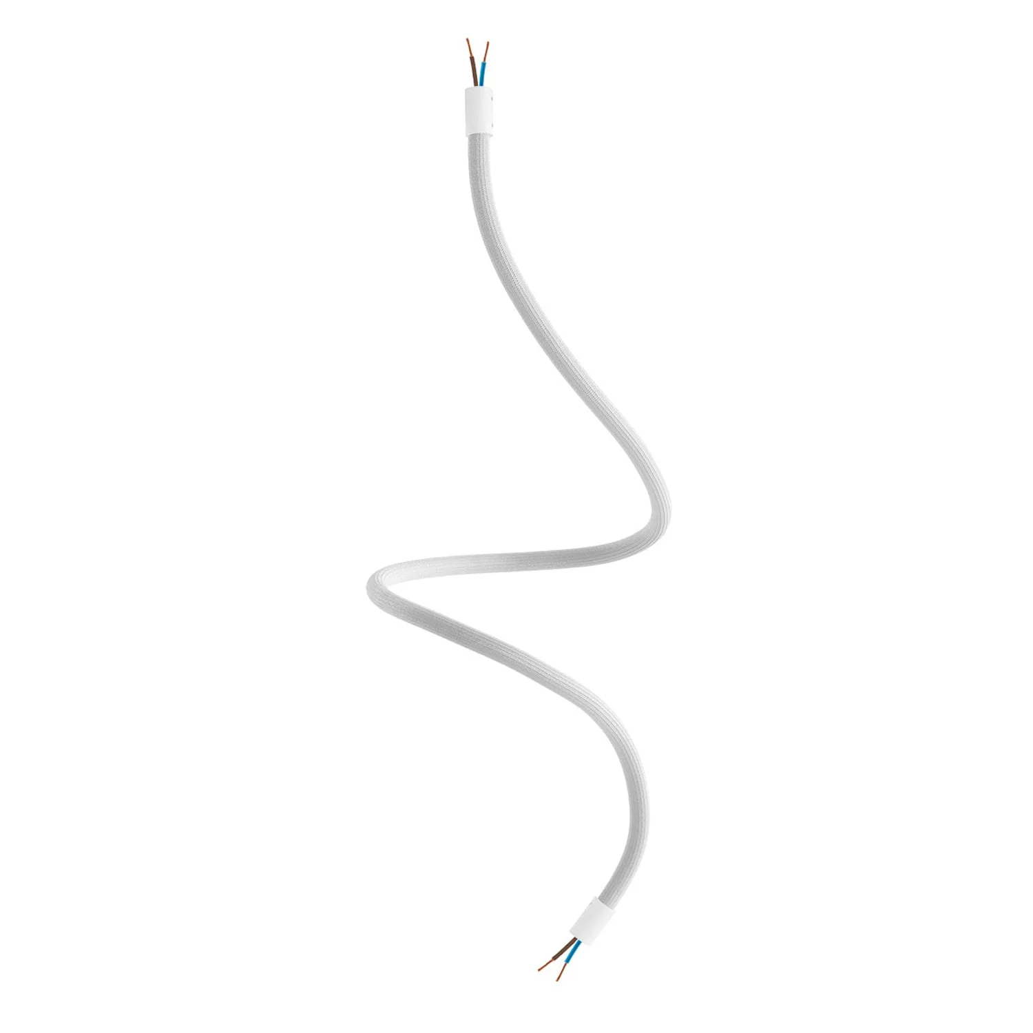 Kit Creative Flex tube flexible d’extension recouvert de tissu RM02 Argent avec embouts métalliques - Image 9