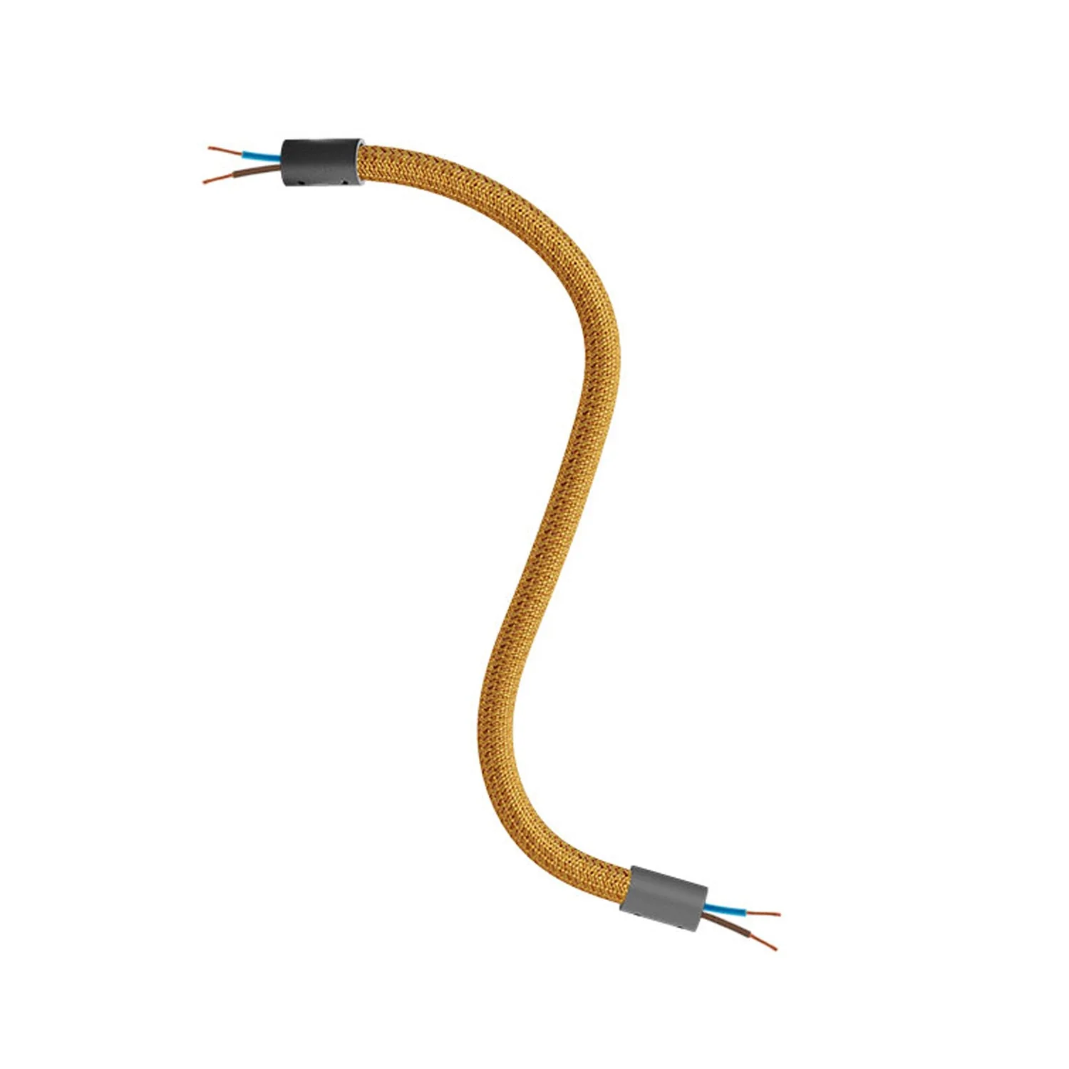 Kit Creative Flex tube flexible d’extension gainé de tissu RM73 Bronze avec embouts métalliques - Image 12