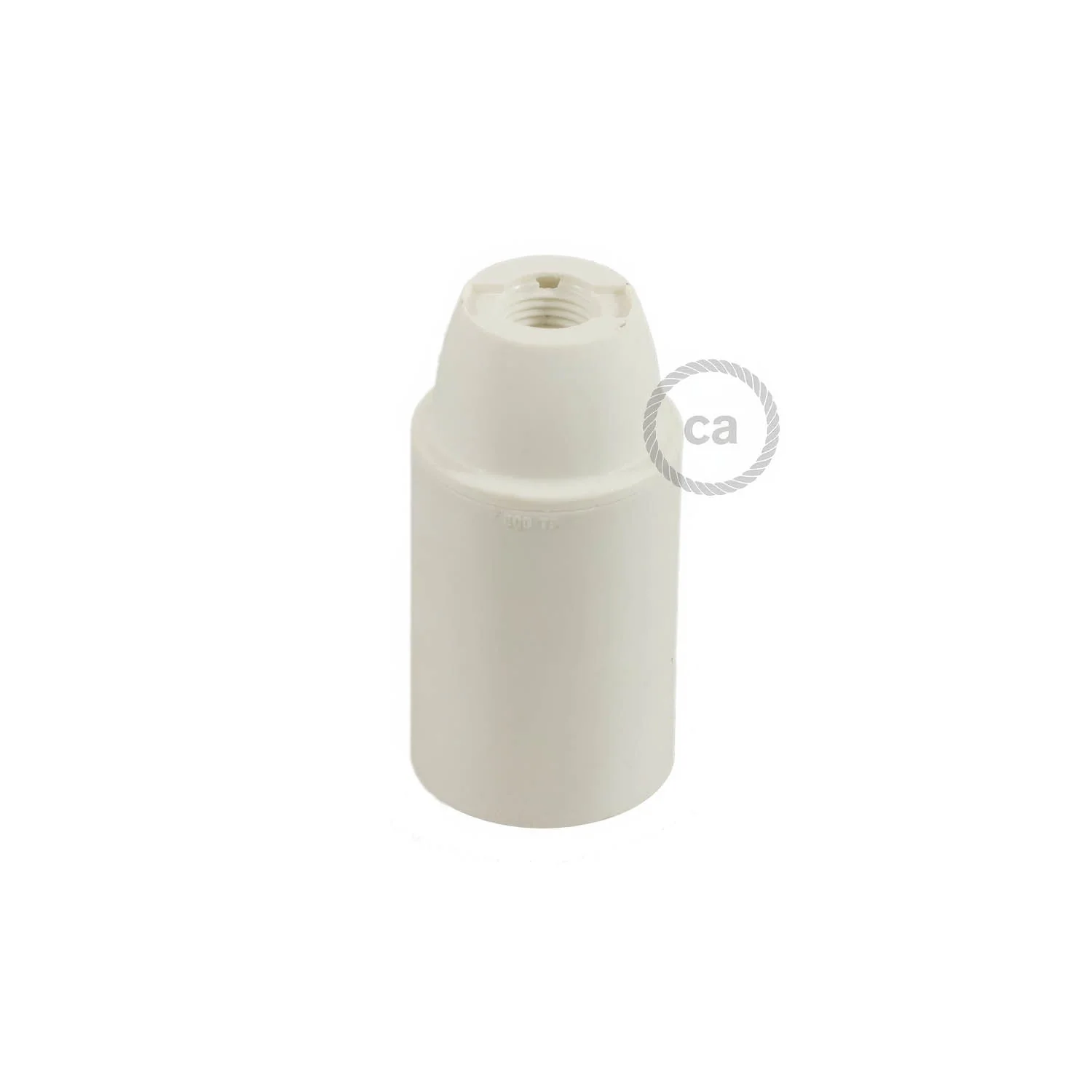 Kit douille E14 en thermoplastique - Blanc