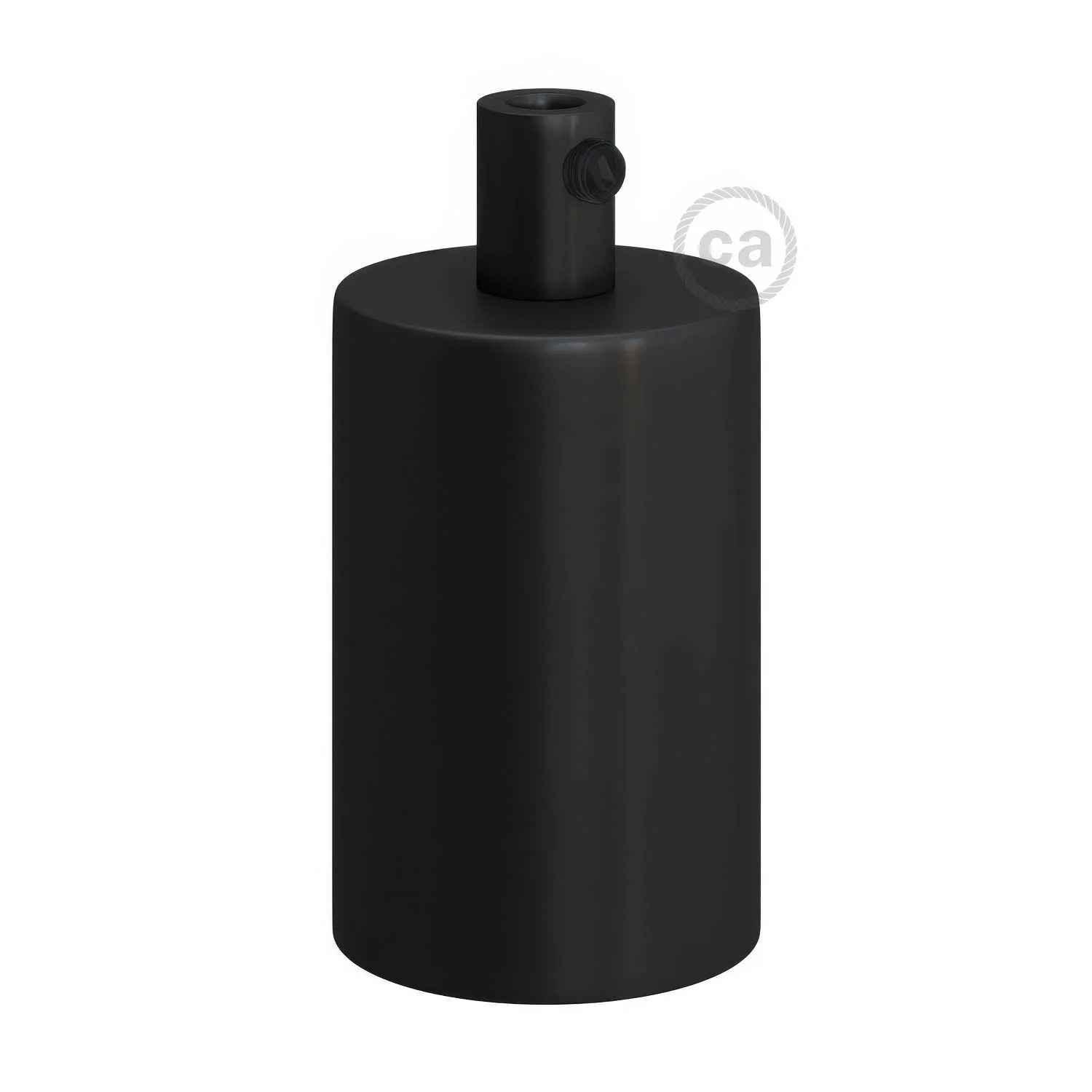 Kit douille E27 cylindrique en métal - Noir - Image 7