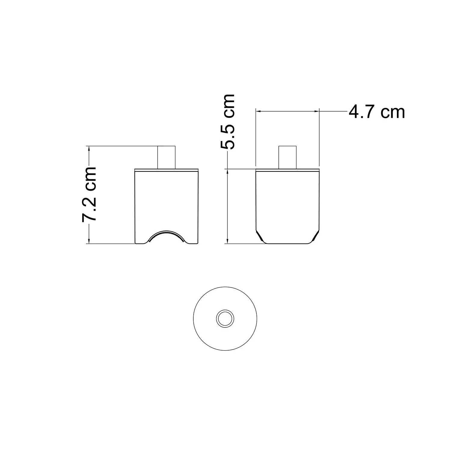 Kit douille esse14 pour lampes suspendues avec culot S14d - Effet marbre vert - Image 7