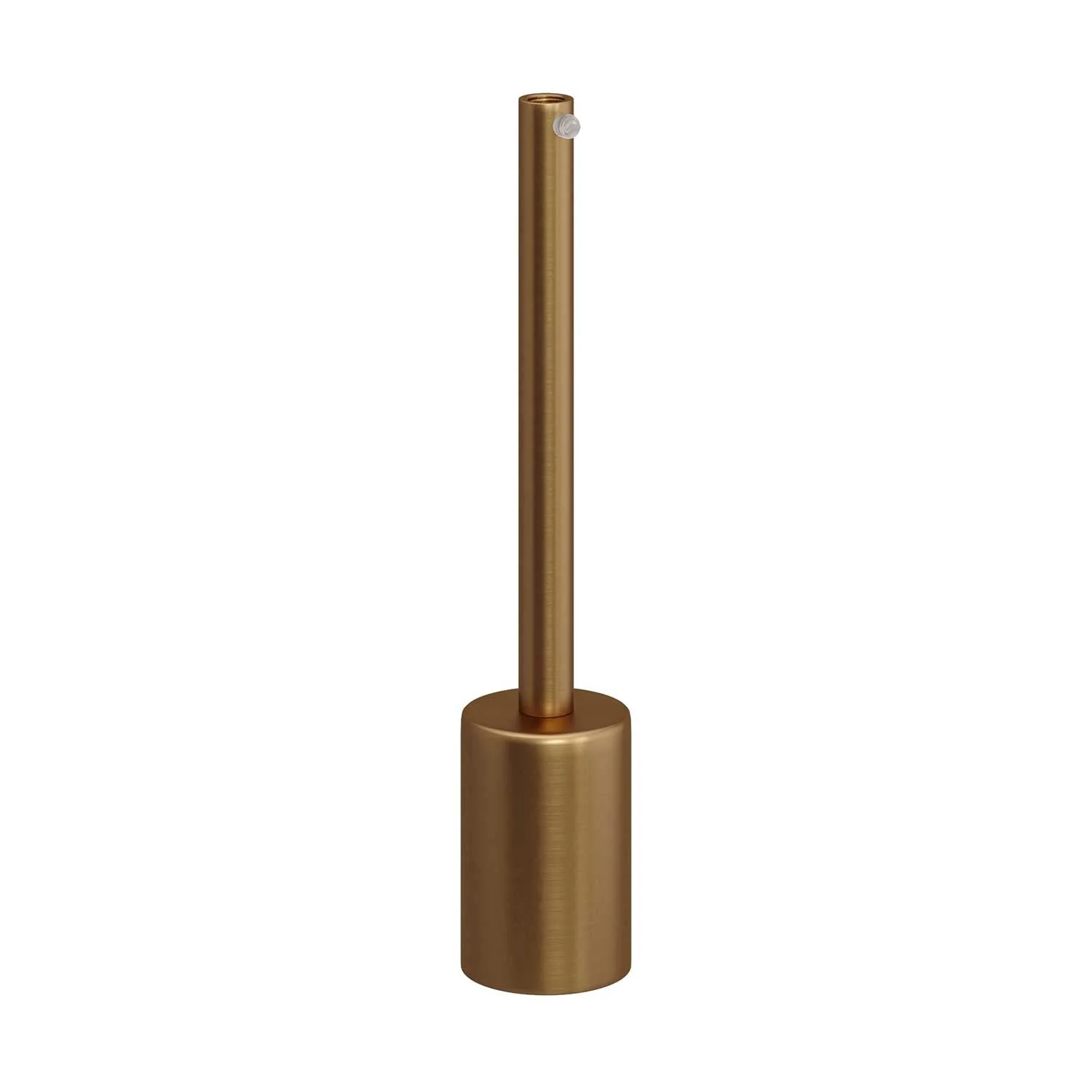 Kit douille cylindrique métal UL E26 avec serre-câble 15 cm - Bronze brossé - Image 3