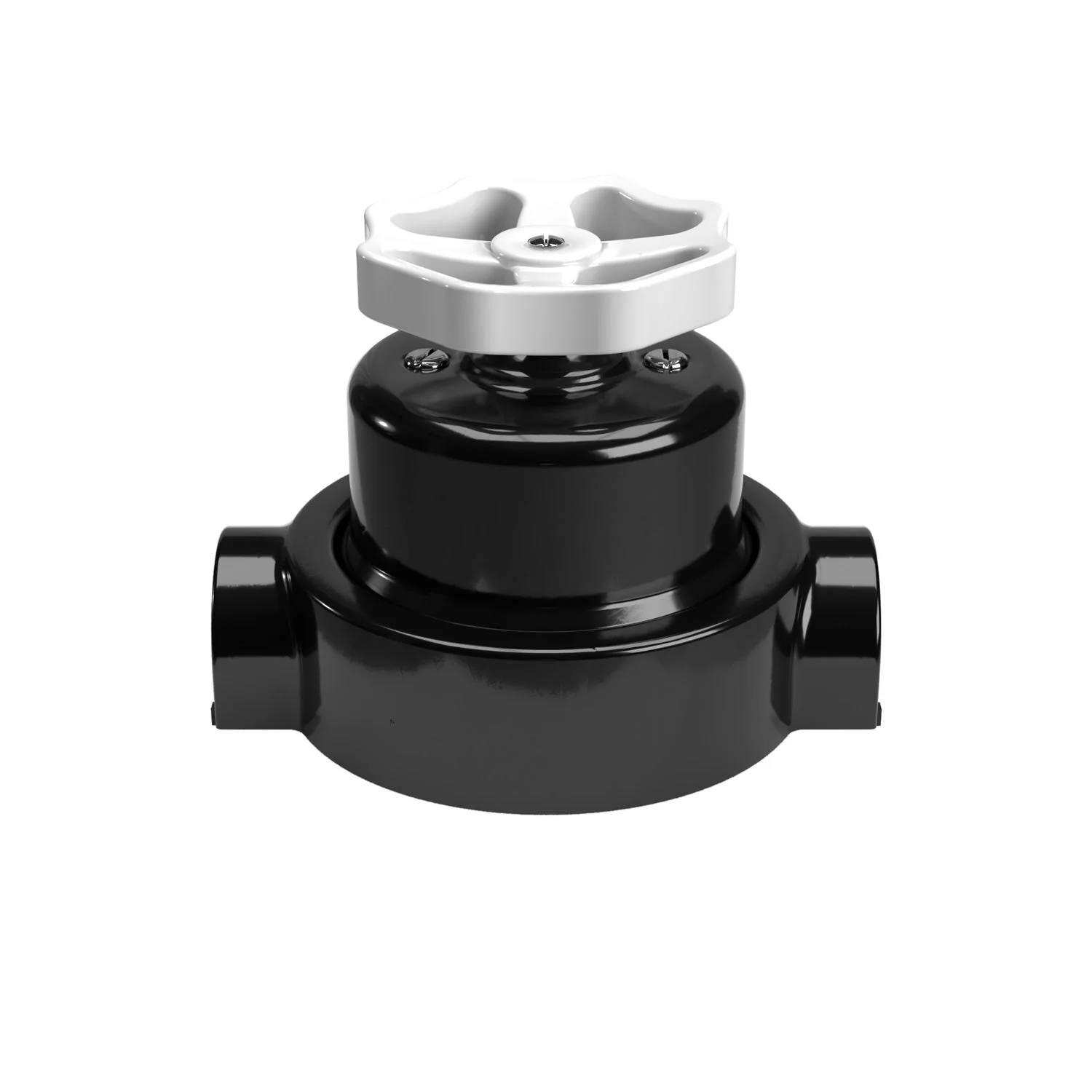 Kit interrupteur/va-et-vient avec bouton et base pour Creative-Tubes en porcelaine noire - Image 15