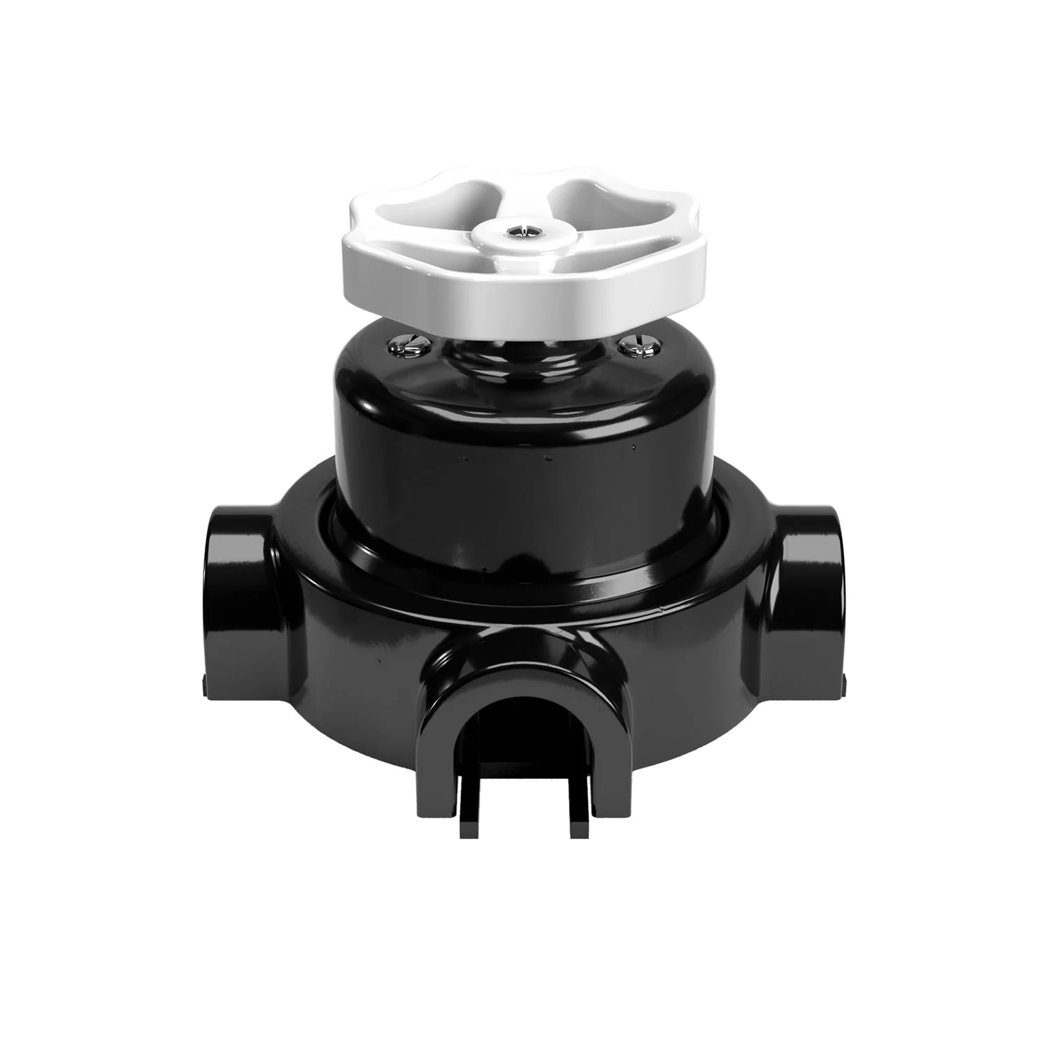 Kit interrupteur/va-et-vient avec bouton et base pour Creative-Tubes en porcelaine noire - Image 22