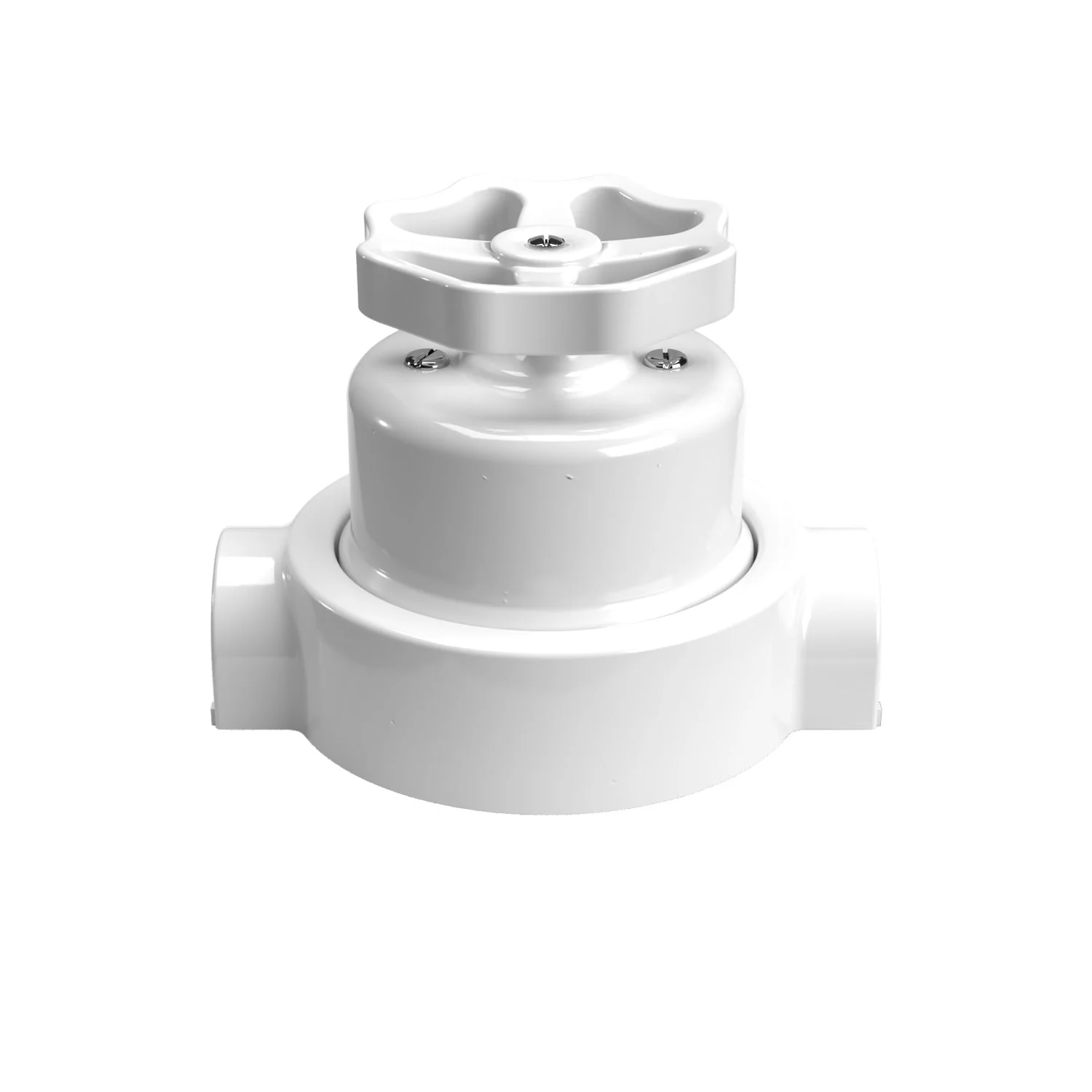 Kit interrupteur/va-et-vient avec bouton rotatif et base pour Creative-Tubes en porcelaine blanche - Image 15