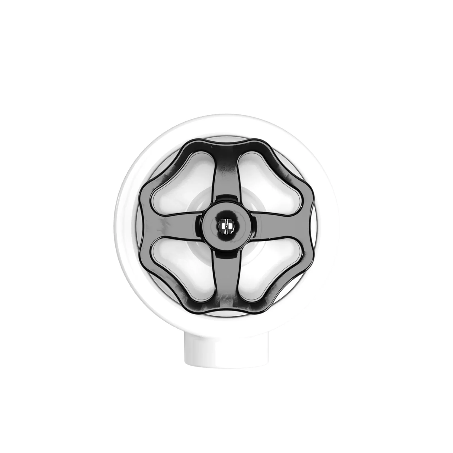Kit interrupteur/va-et-vient avec bouton rotatif et base pour Creative-Tubes en porcelaine blanche - Image 30