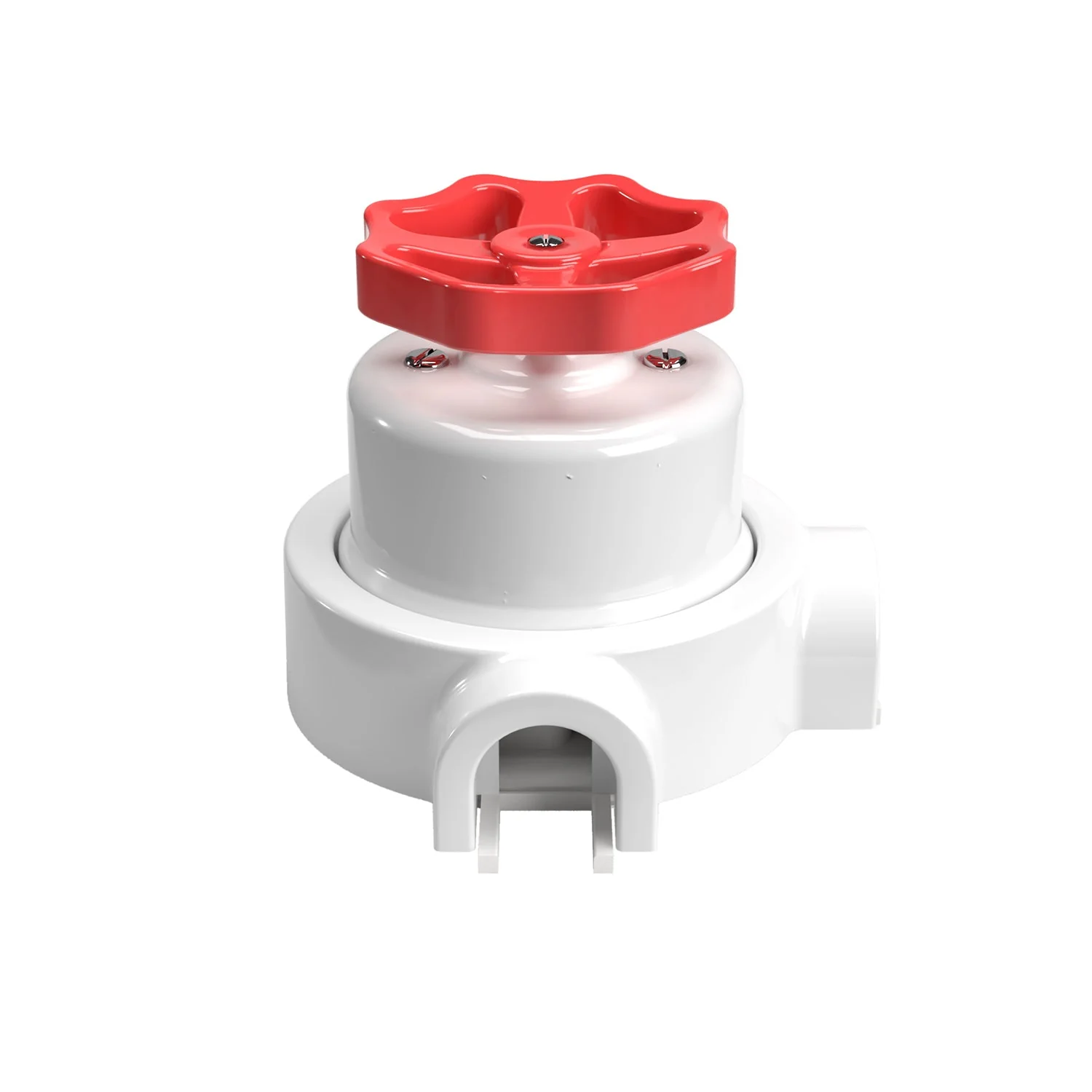 Kit interrupteur/va-et-vient avec bouton rotatif et base pour Creative-Tubes en porcelaine blanche - Image 54