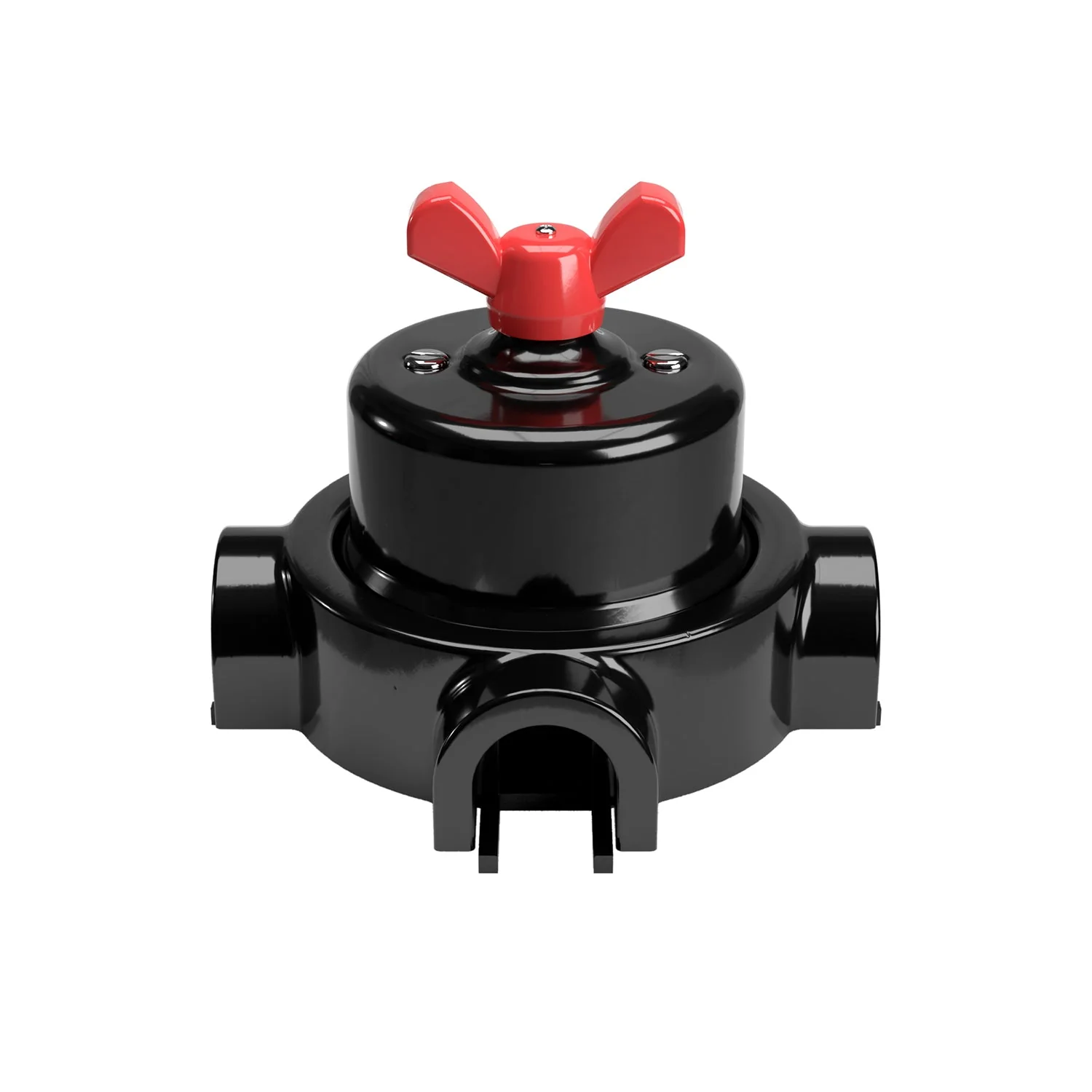 Kit interrupteur/va-et-vient avec écrou papillon et base pour Creative-Tubes en porcelaine noire - Image 64