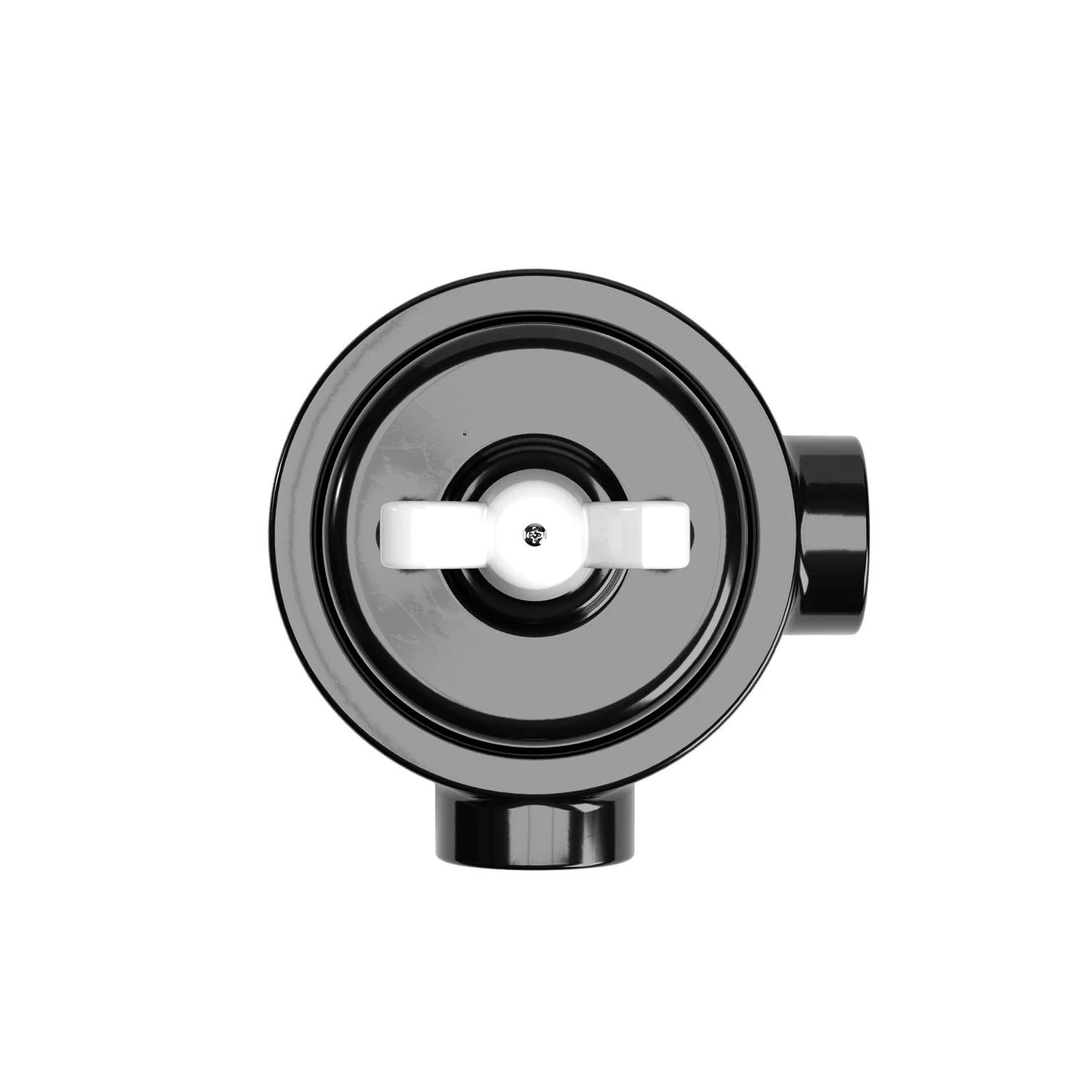 Kit interrupteur/va-et-vient avec écrou papillon et base pour Creative-Tubes en porcelaine noire - Image 9