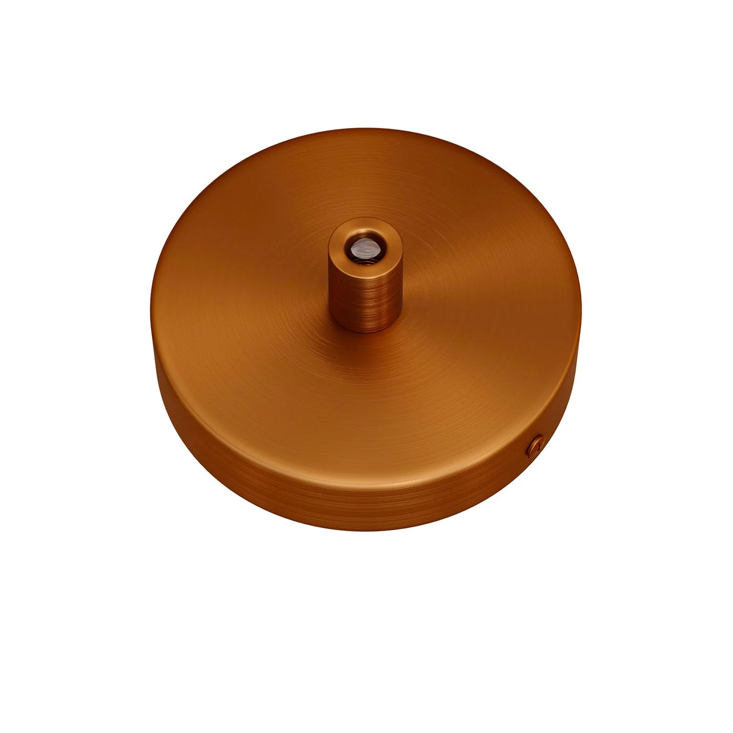 Kit Mini Pavillon cylindrique en métal à 1 trou central - Cuivre satiné - Image 6