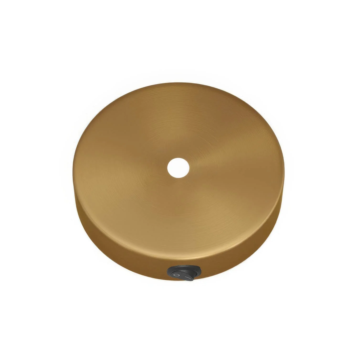 Kit mini pavillon cylindrique en métal avec interrupteur - Bronze satiné - Image 2