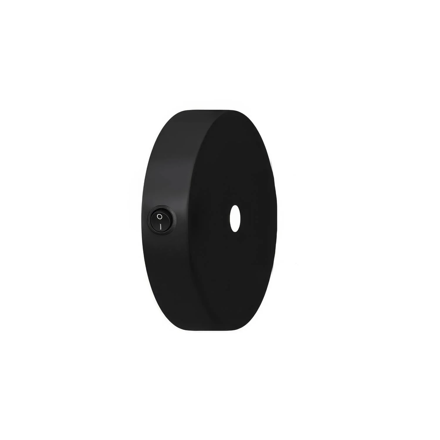 Kit mini pavillon cylindrique en métal avec interrupteur - Noir