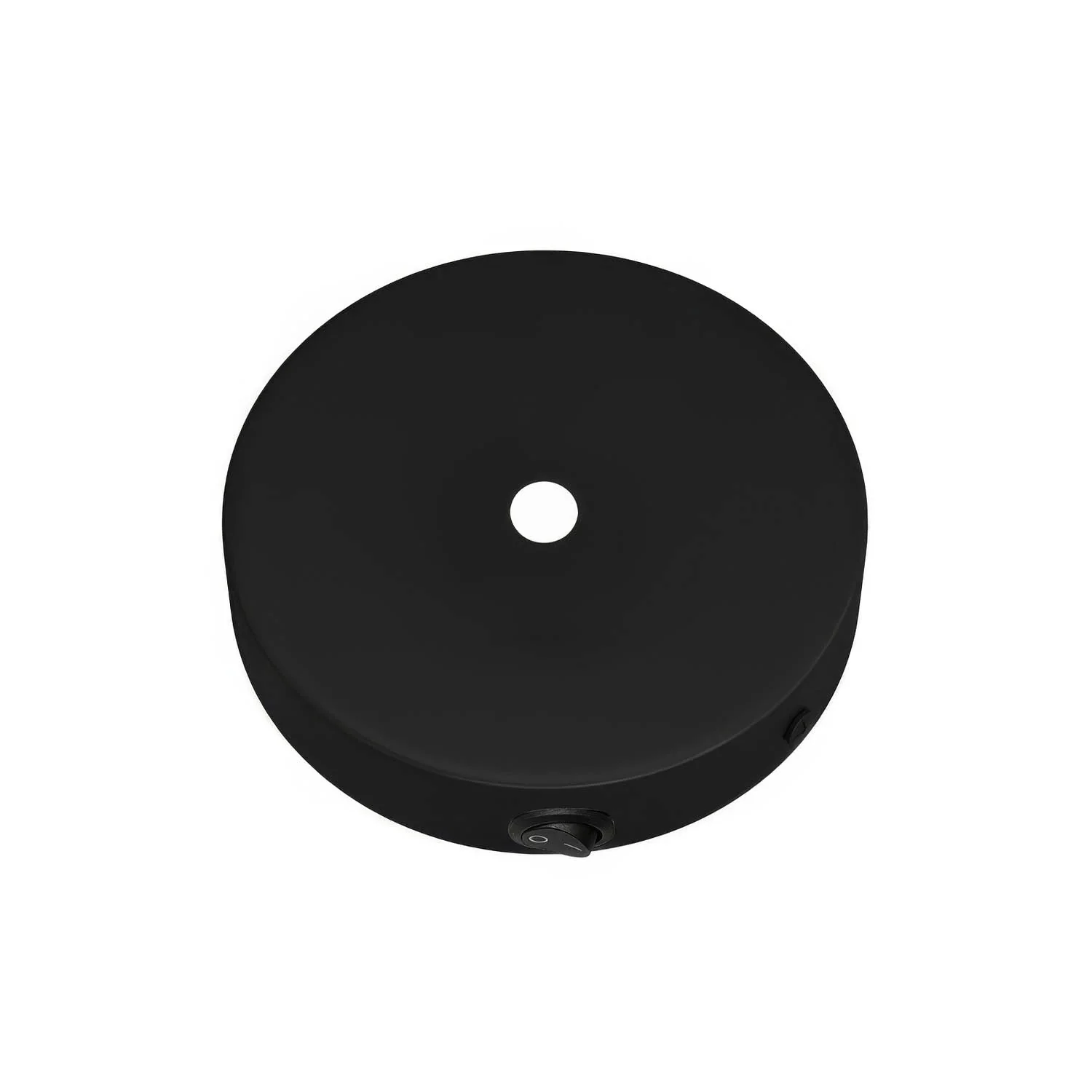 Kit mini pavillon cylindrique en métal avec interrupteur - Noir - Image 2