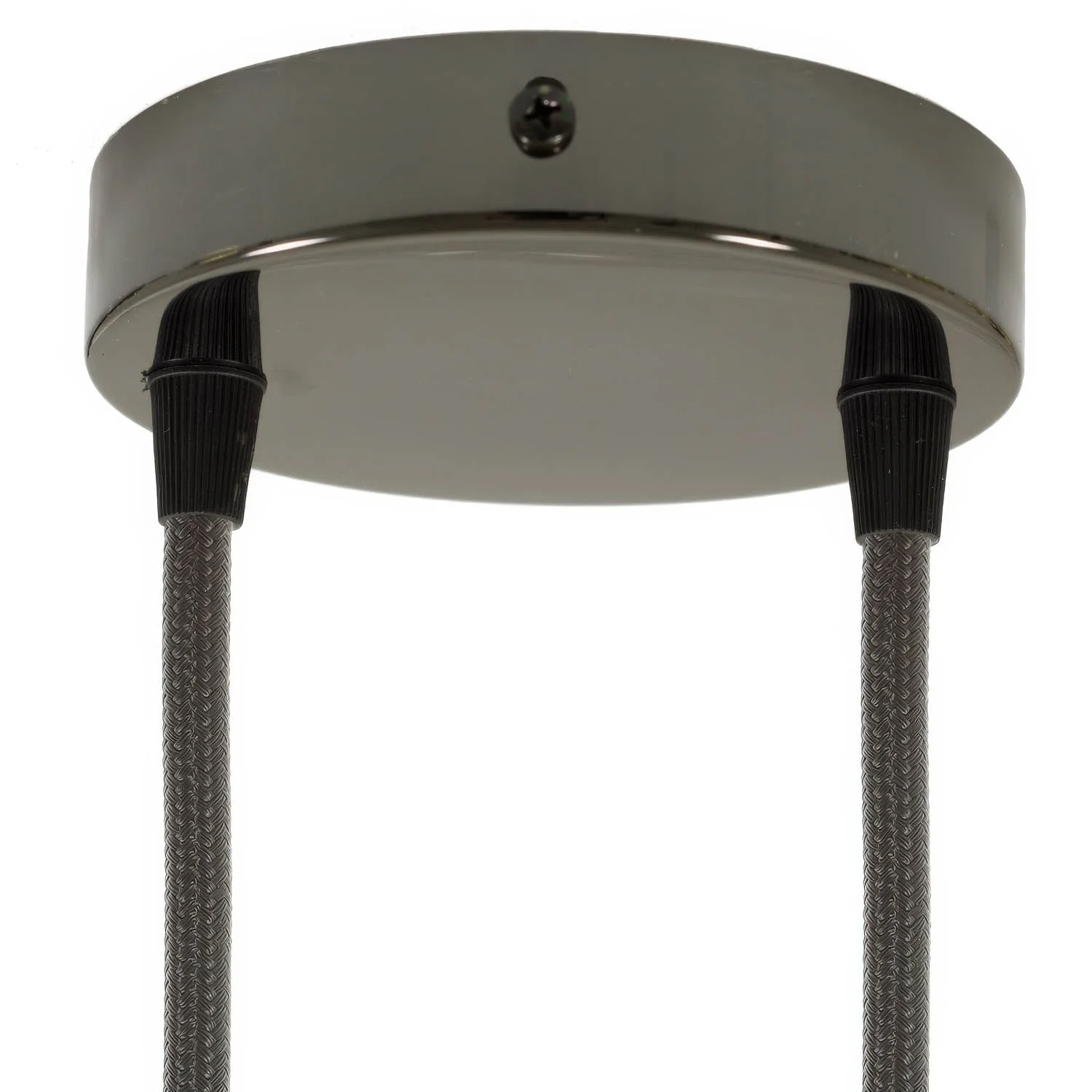 Kit pavillon cylindrique en métal à 2 trous - Noir perle