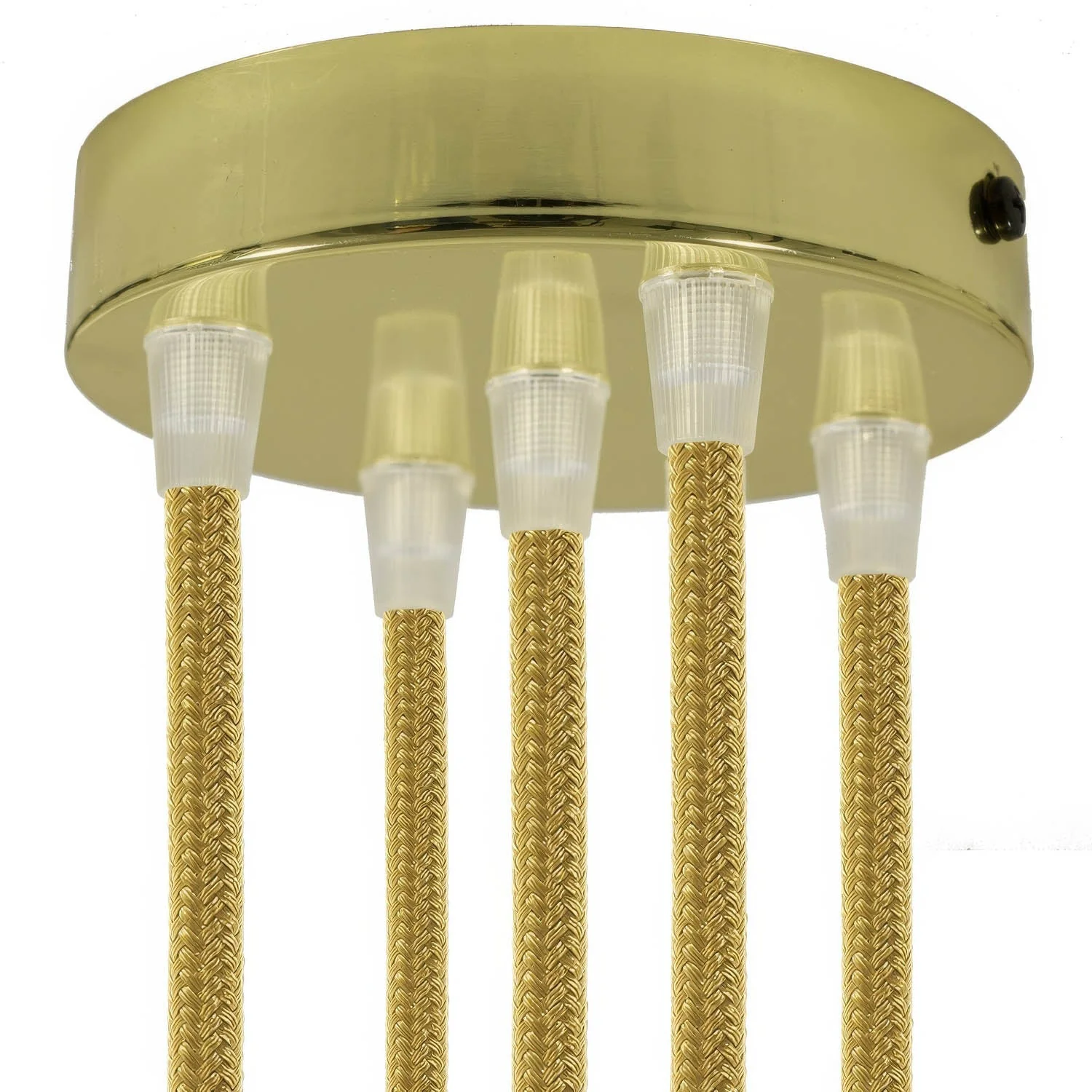 Kit pavillon cylindrique en métal à 5 trous - Laiton