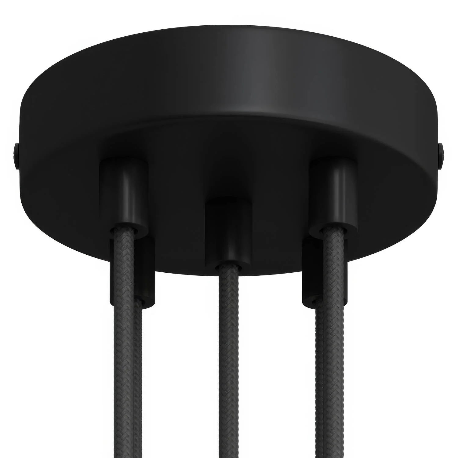 Kit pavillon cylindrique en métal à 5 trous - Noir - Image 6