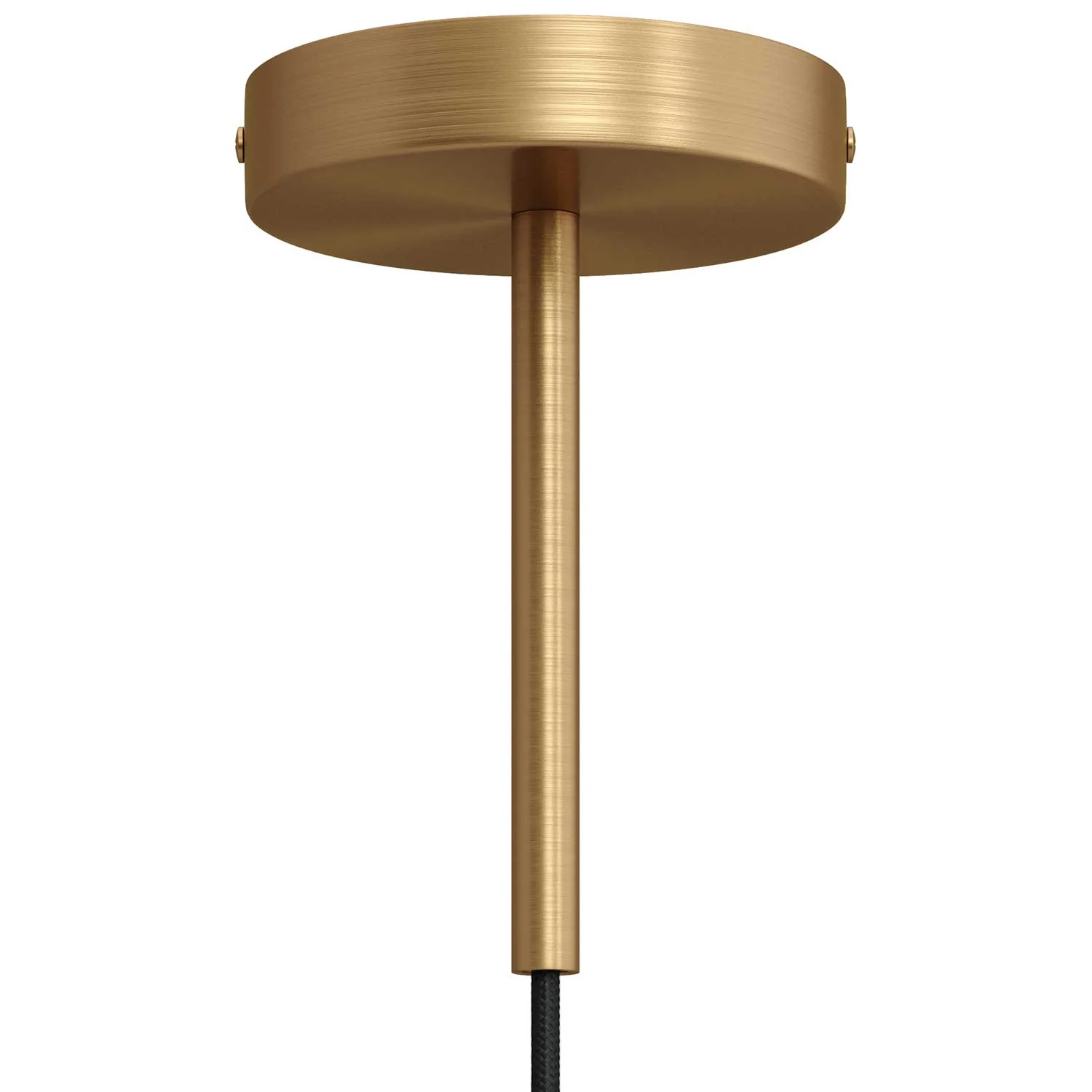 Kit pavillon cylindrique en métal avec serre-câble de 15 cm - Bronze satiné