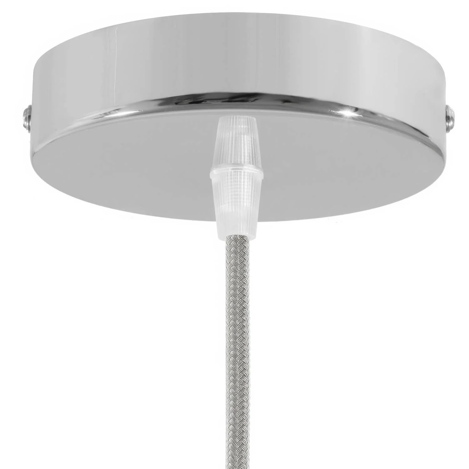 Kit pavillon cylindrique en métal - Chrome