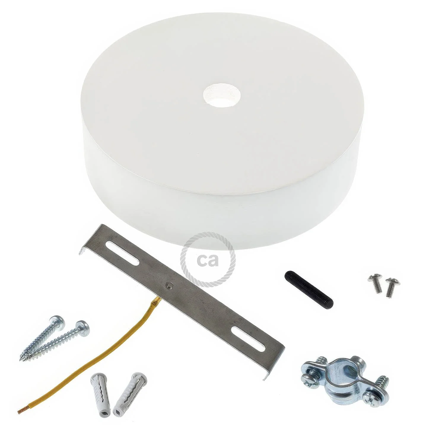 Kit pavillon en bois pour cordon XL - Blanc - Image 2