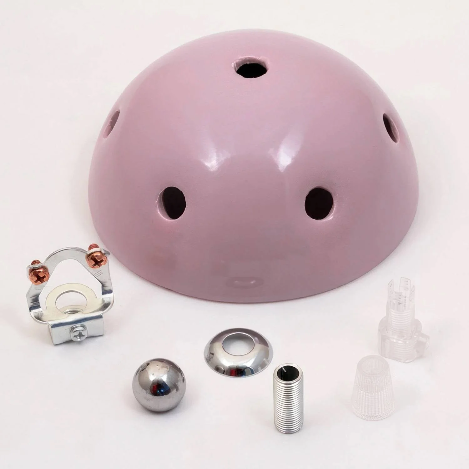 Kit rosace en céramique à 6 trous - Lilas - Image 3