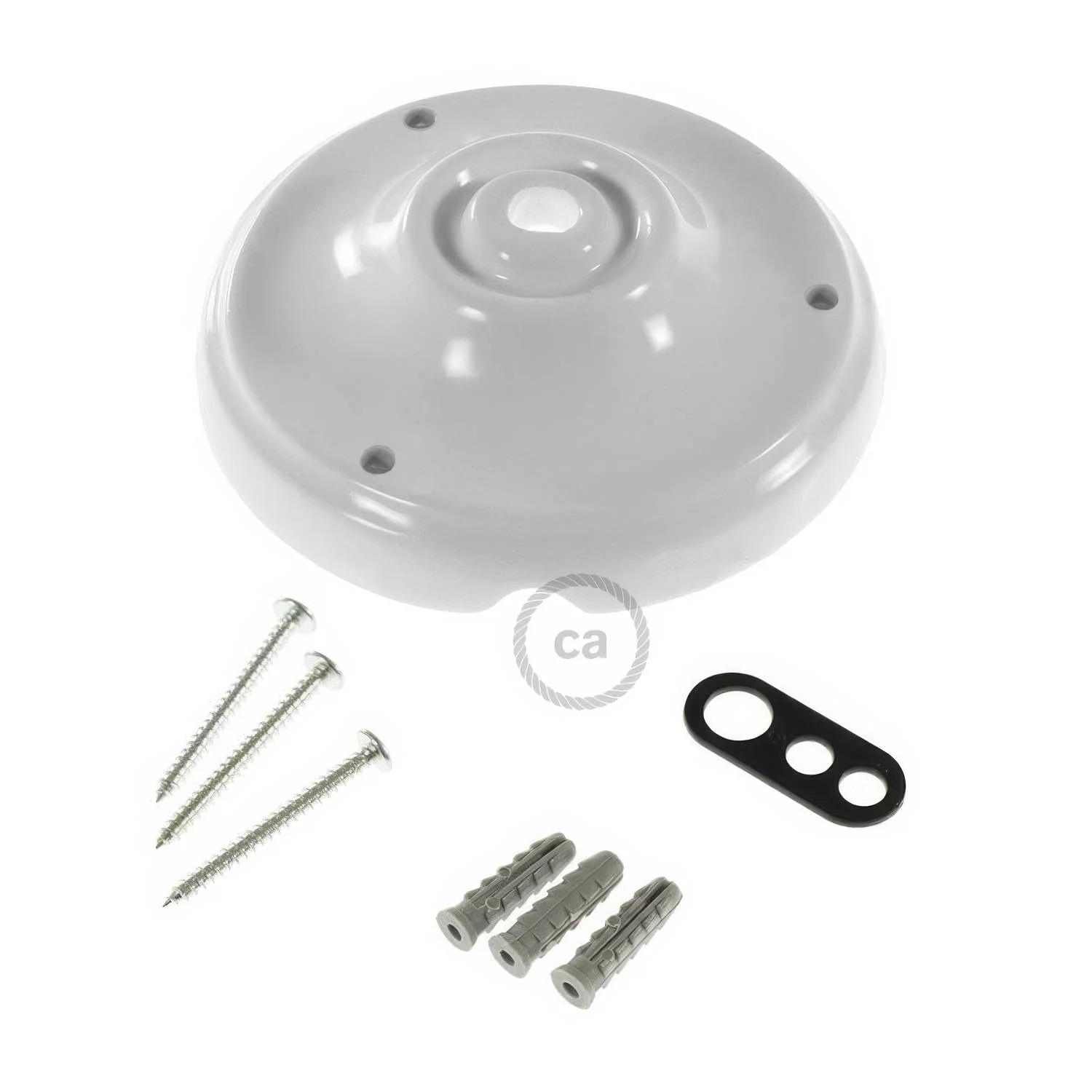 Kit pavillon en porcelaine - Blanc - Image 3