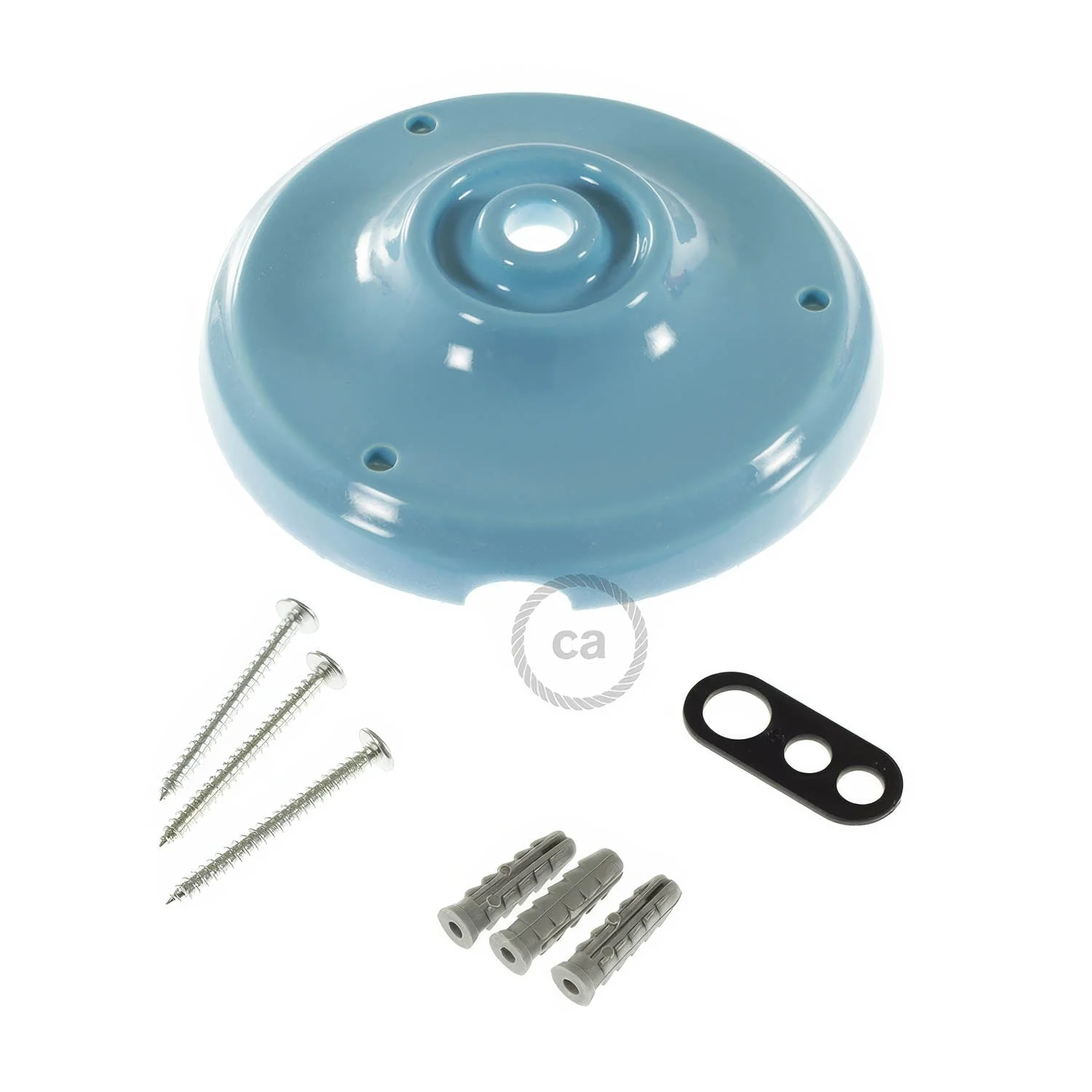 Kit pavillon en porcelaine - Bleu clair - Image 3