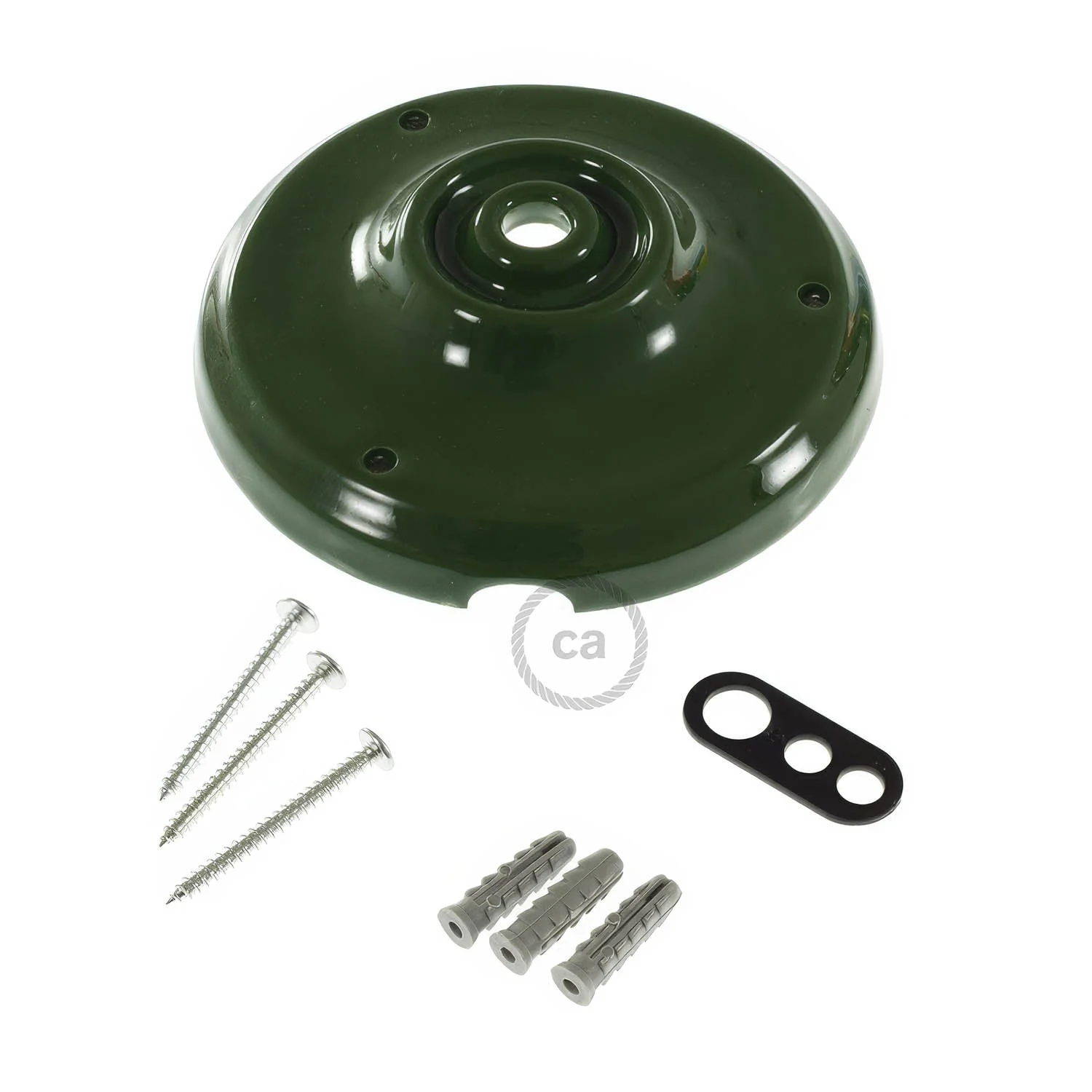 Kit pavillon en porcelaine - Vert - Image 3