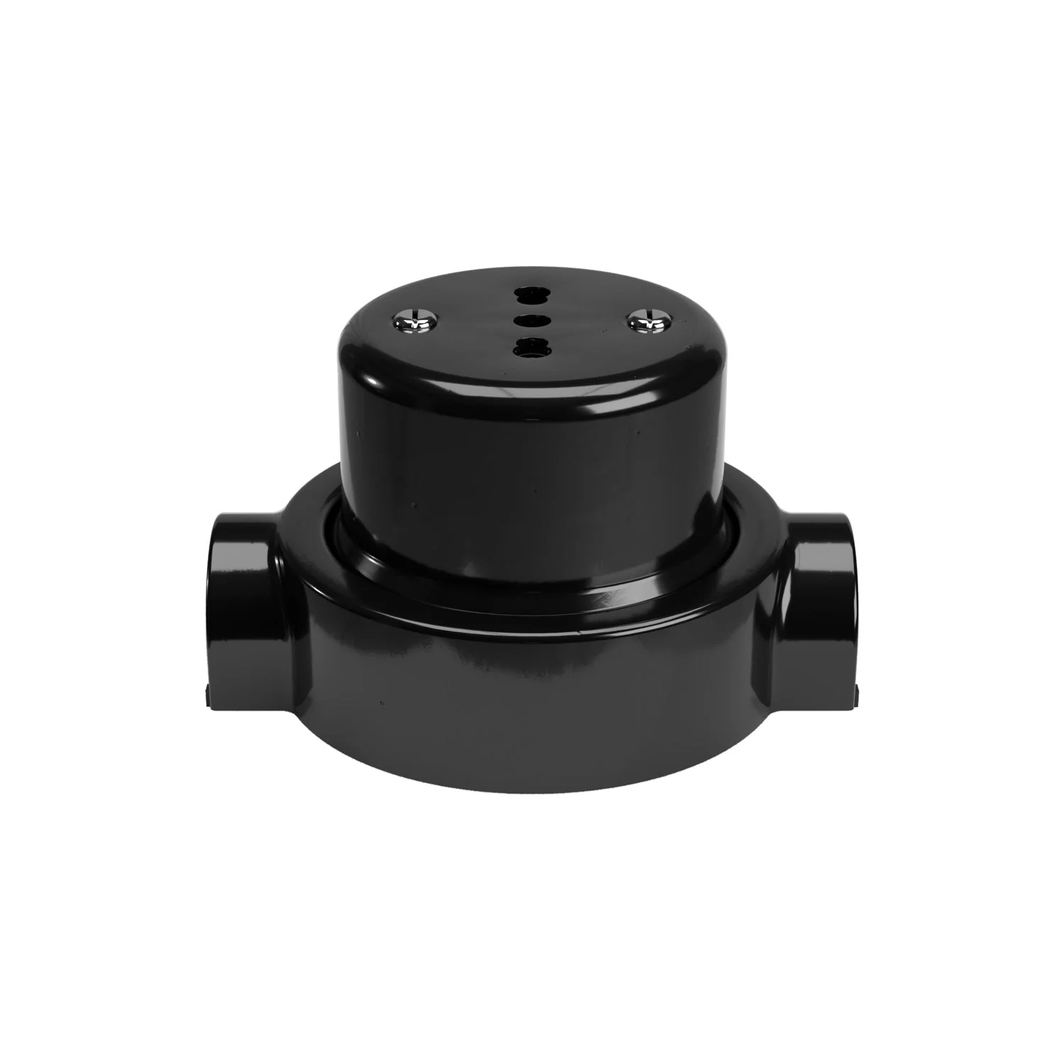 Kit prise bipolaire italienne 10/16A murale et base pour Creative-Tubes en porcelaine - Noir - Image 15