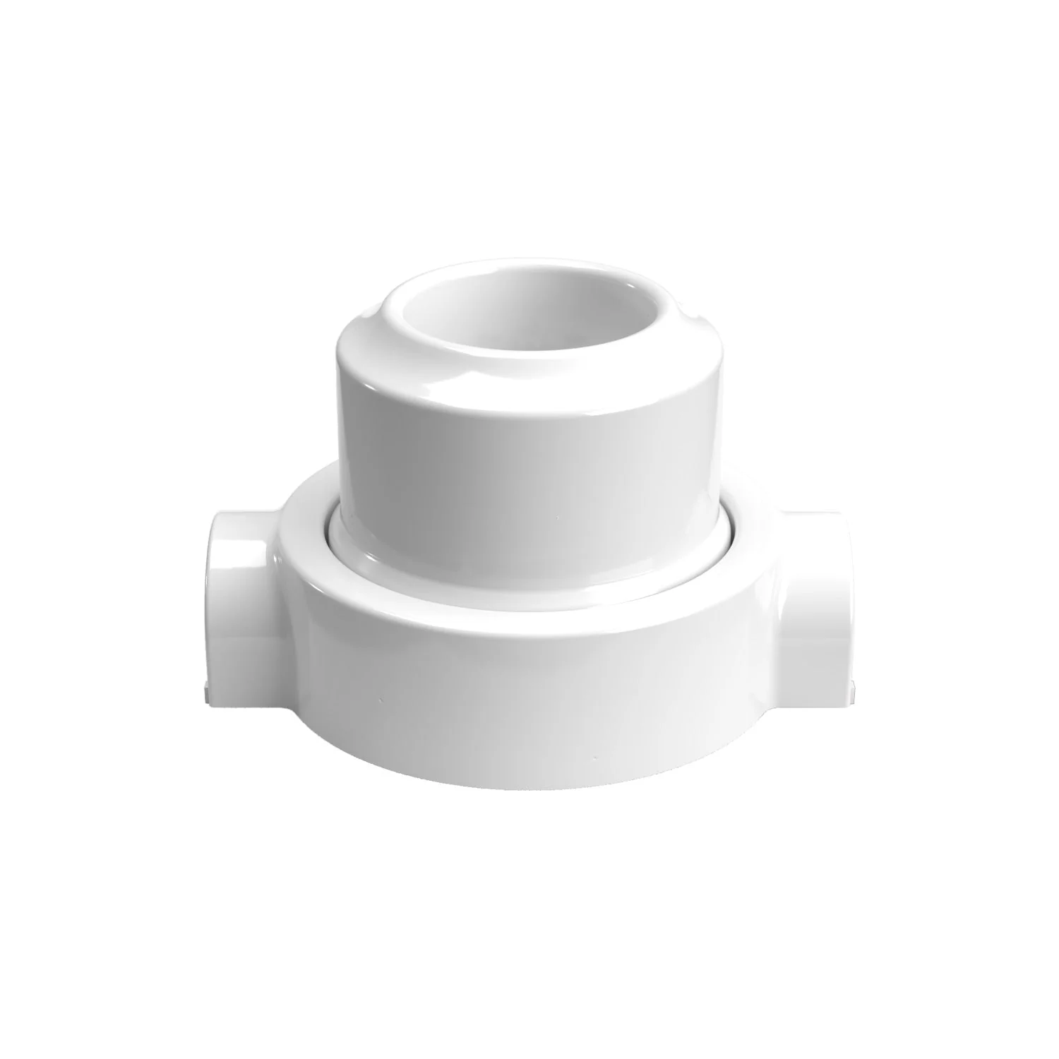 Kit prise murale de type français et base pour Creative-Tubes en porcelaine - Blanc - Image 15