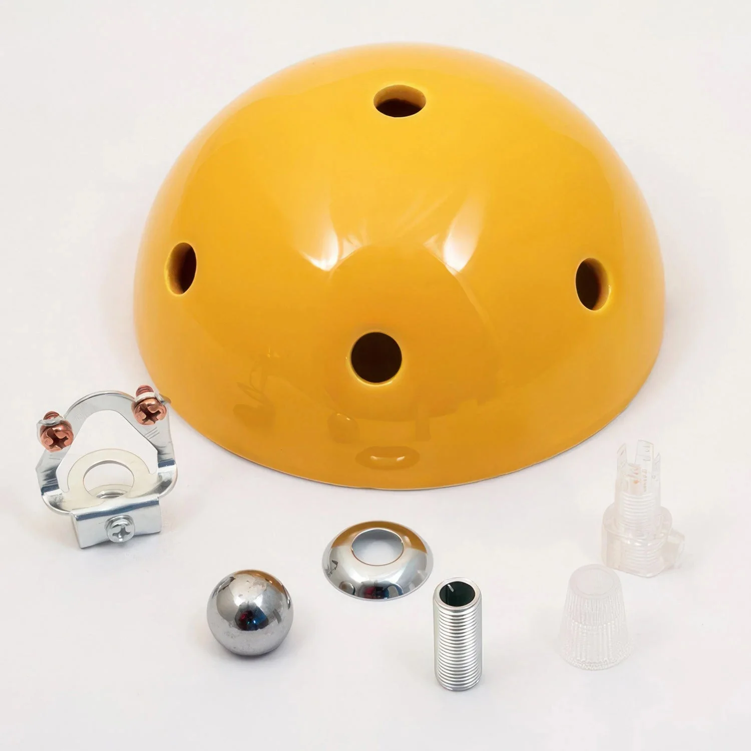 Kit rosace en céramique à 6 trous - Jaune - Image 3