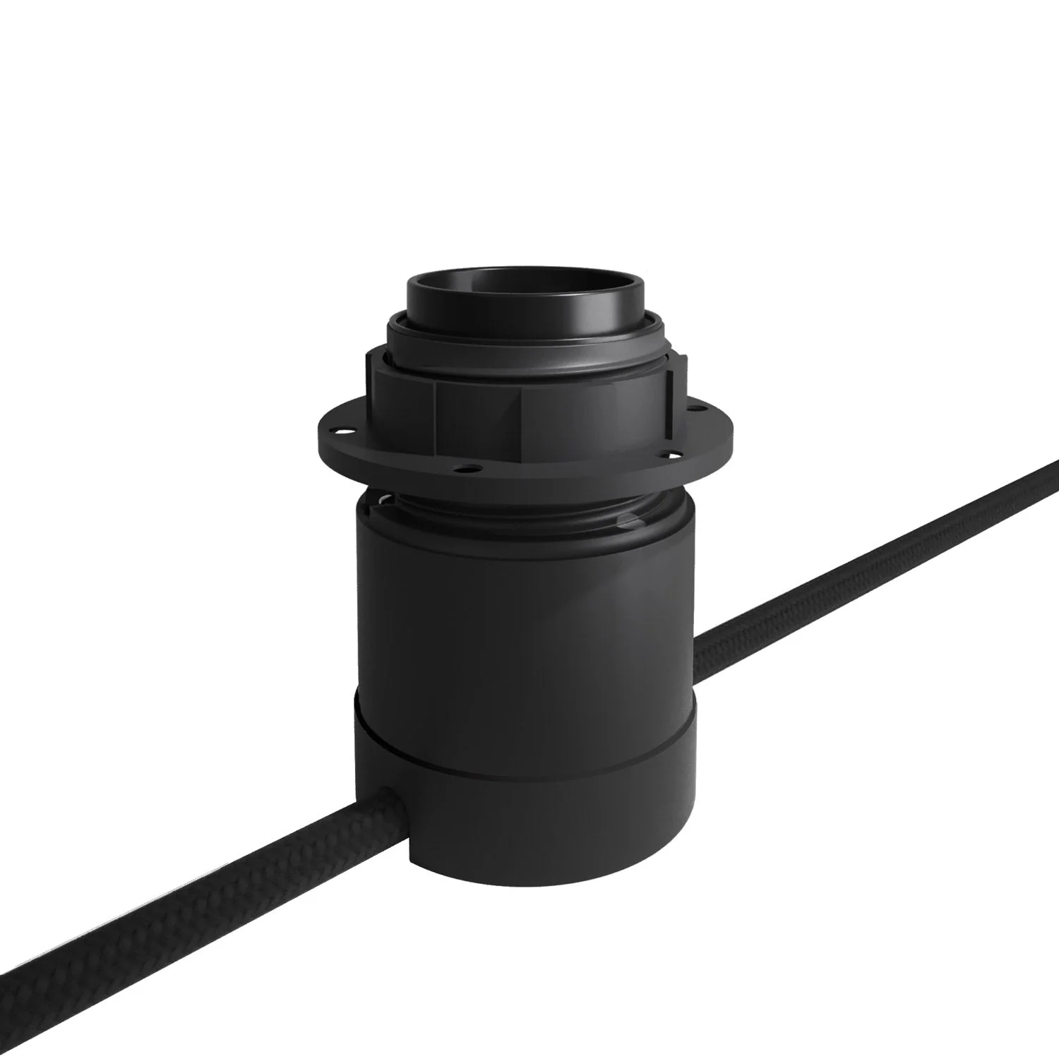 Kit Spostaluce avec douille E27 pour abat-jour - Noir