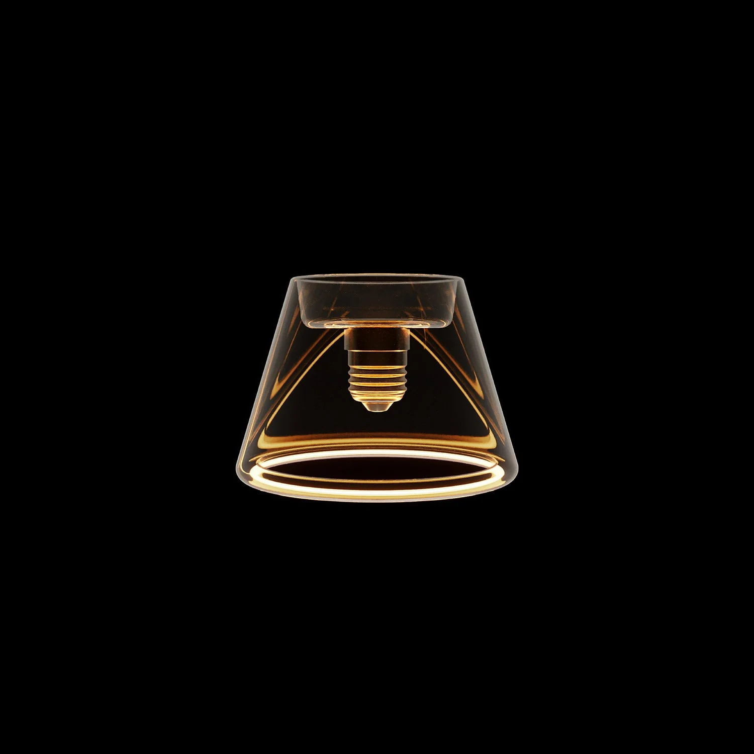 Ampoule LED Transparente Ghost Line CRI 90 Mini Cone 6W 500Lm E27 2200K Dimmable - G07 - Image 2