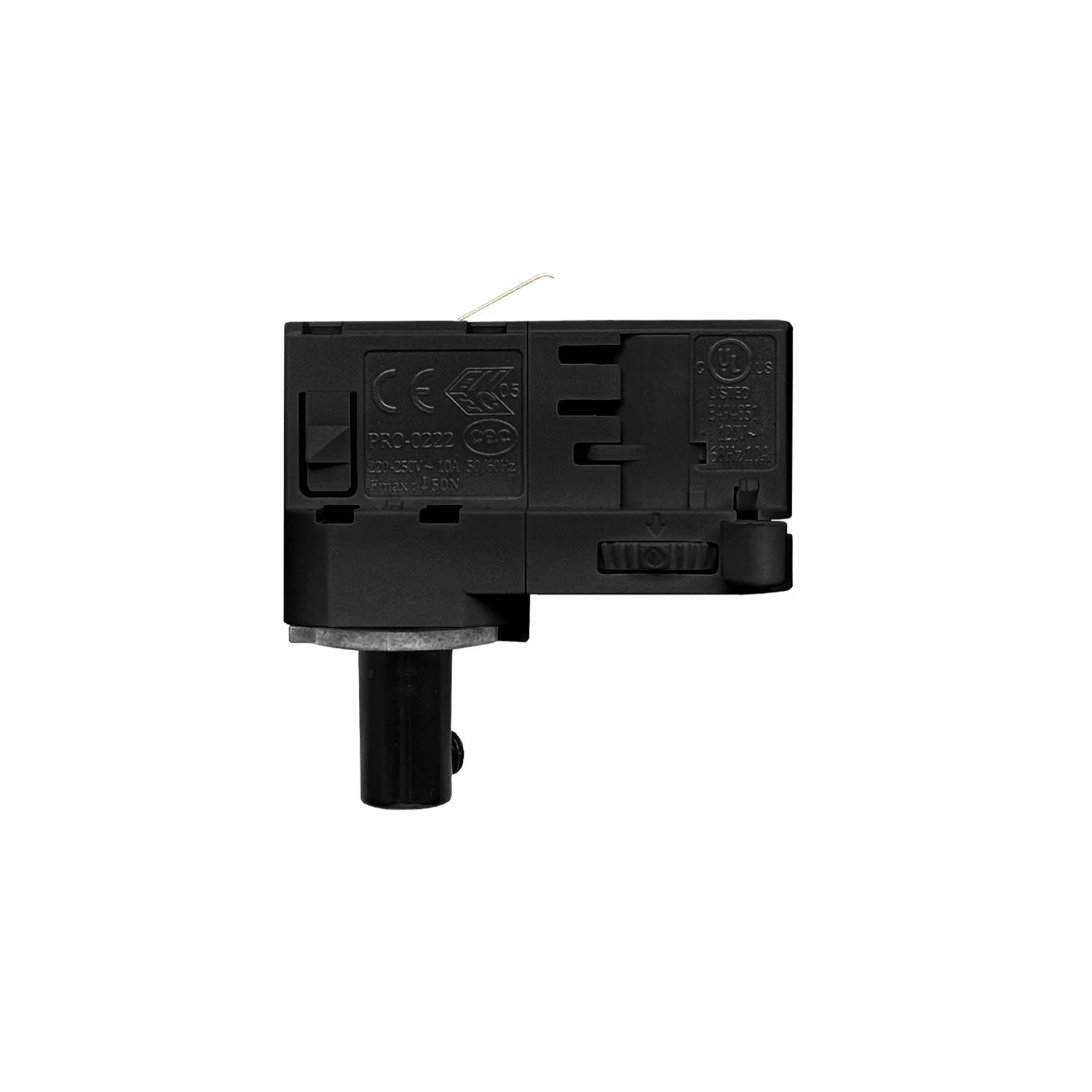Lampe à suspension avec abat-jour Vase et adaptateur pour rails - Effet corten - Image 4