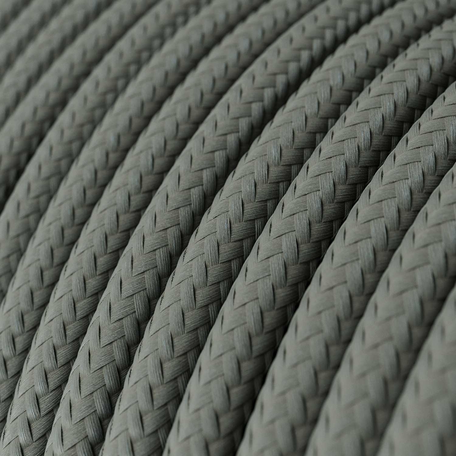 Suspension complète avec câble textile, abat-jour Coupe en céramique et finitions en métal - Effet béton - Image 4