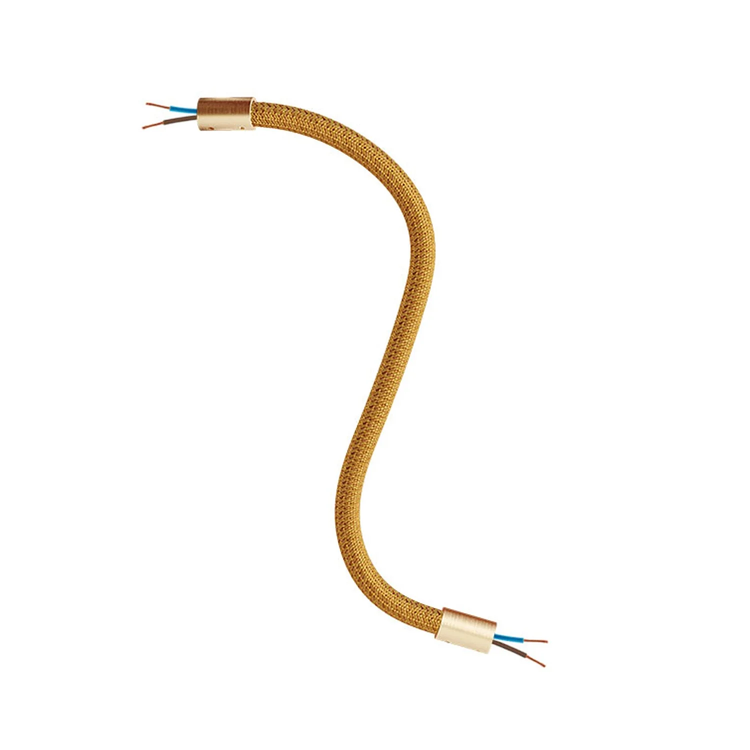 Lampe de bureau MAG-Y avec Flex, base métallique ovale, lumière spot et fiche UK - Bronze satiné - Image 5