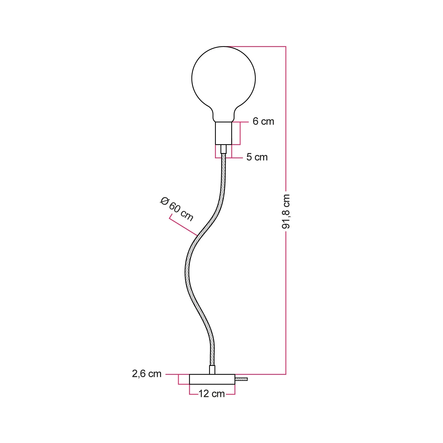 Lampe de table articulée en bois à lumière diffuse - Table Flex Wood et fiche UK - Neutre - Image 4
