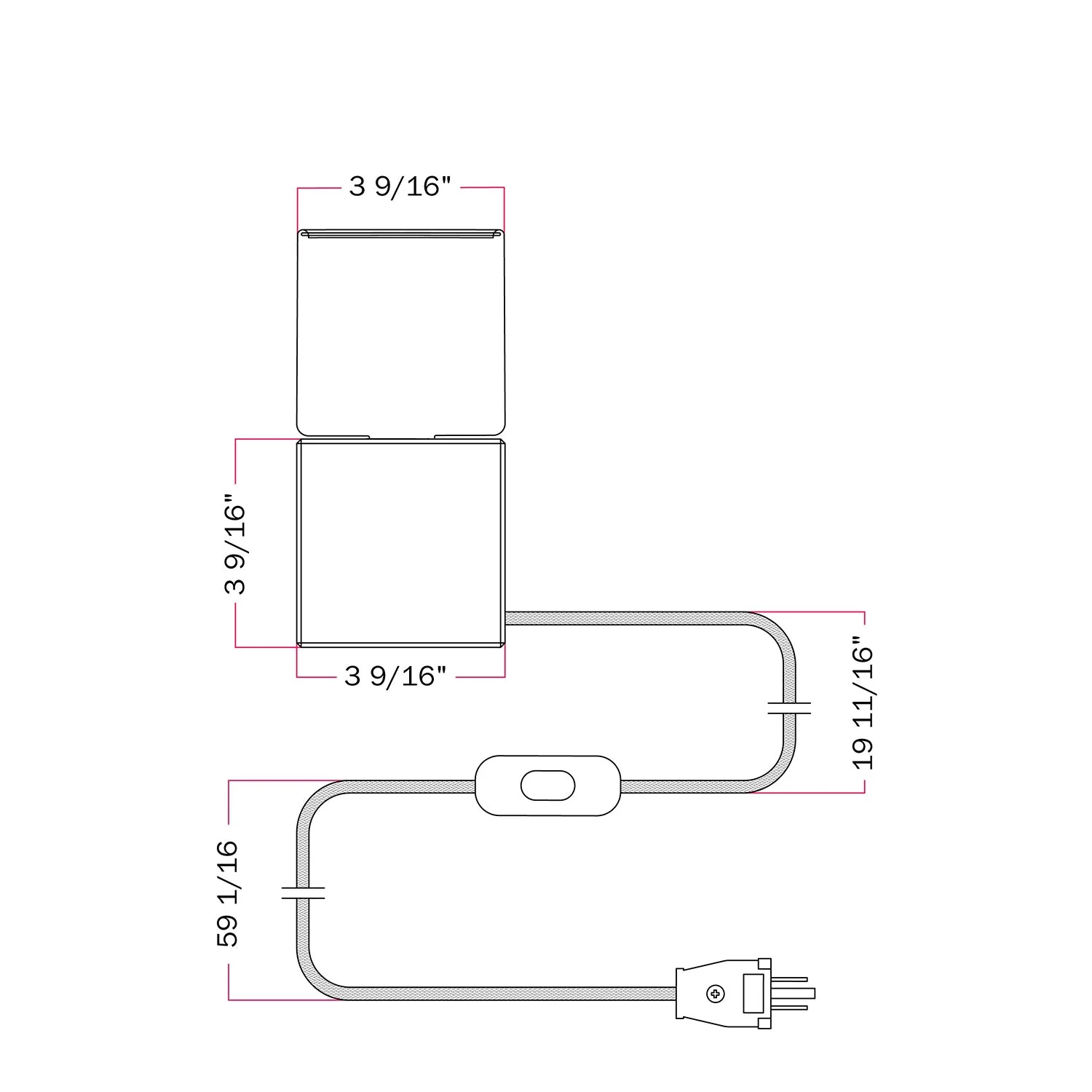 Lampe de table Cubetto avec fiche US, ampoule Ghost « Boia de » - Tuttapolpa - Image 8