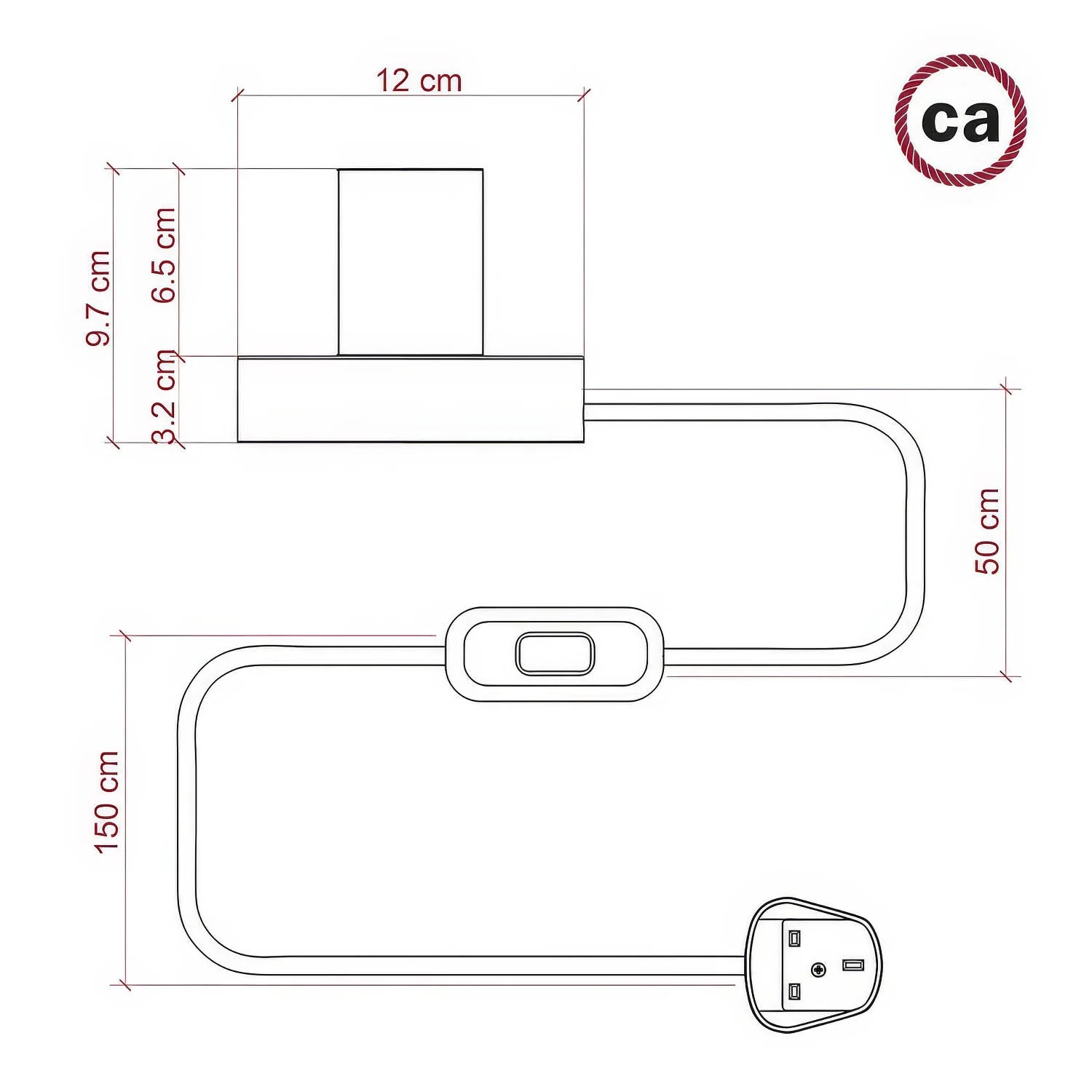 Lampe de table Posaluce Milleluci en bois et fiche UK - Neutre - Image 4